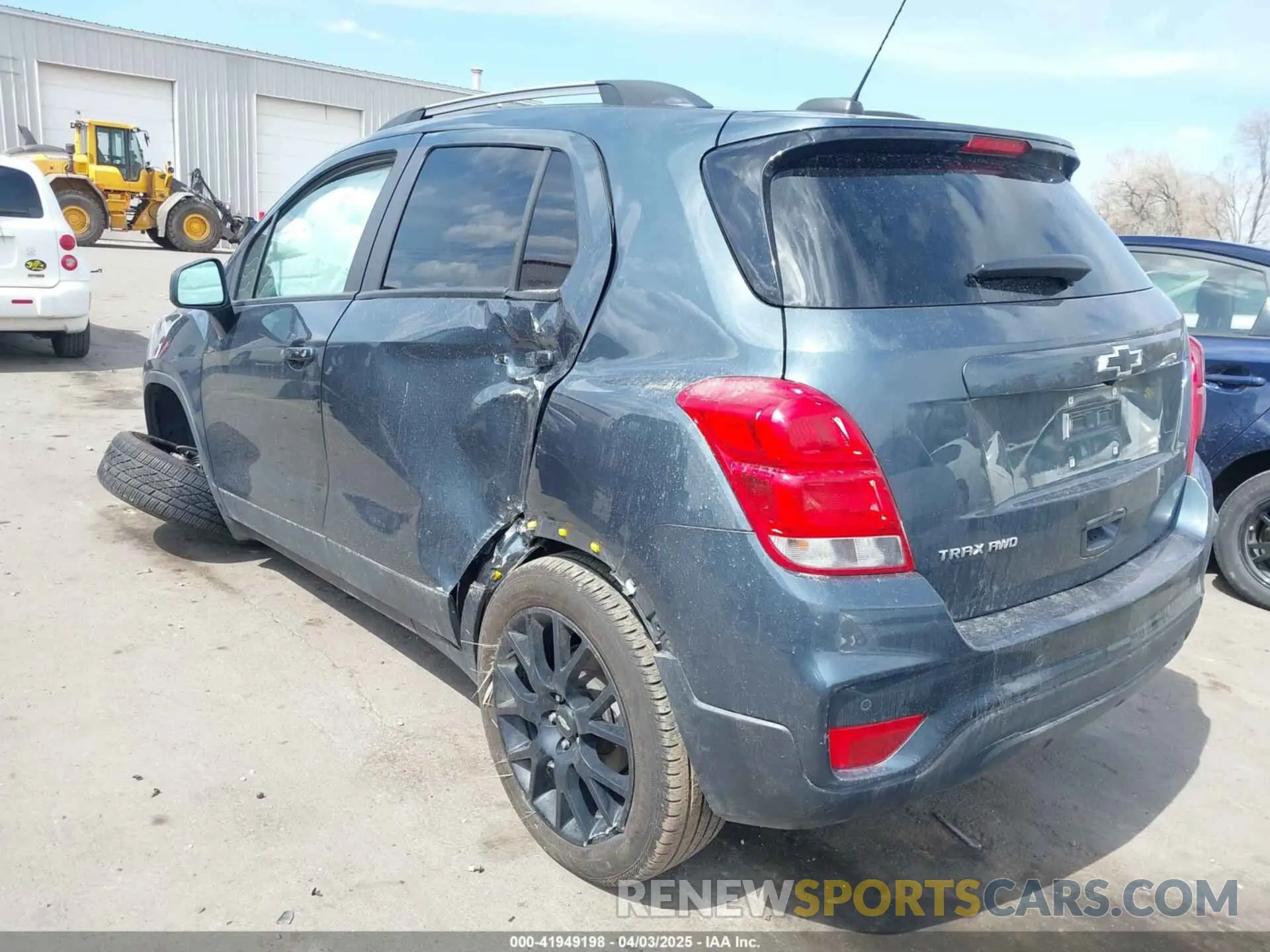 3 Photograph of a damaged car KL7CJPSM0NB528858 CHEVROLET TRAX 2022