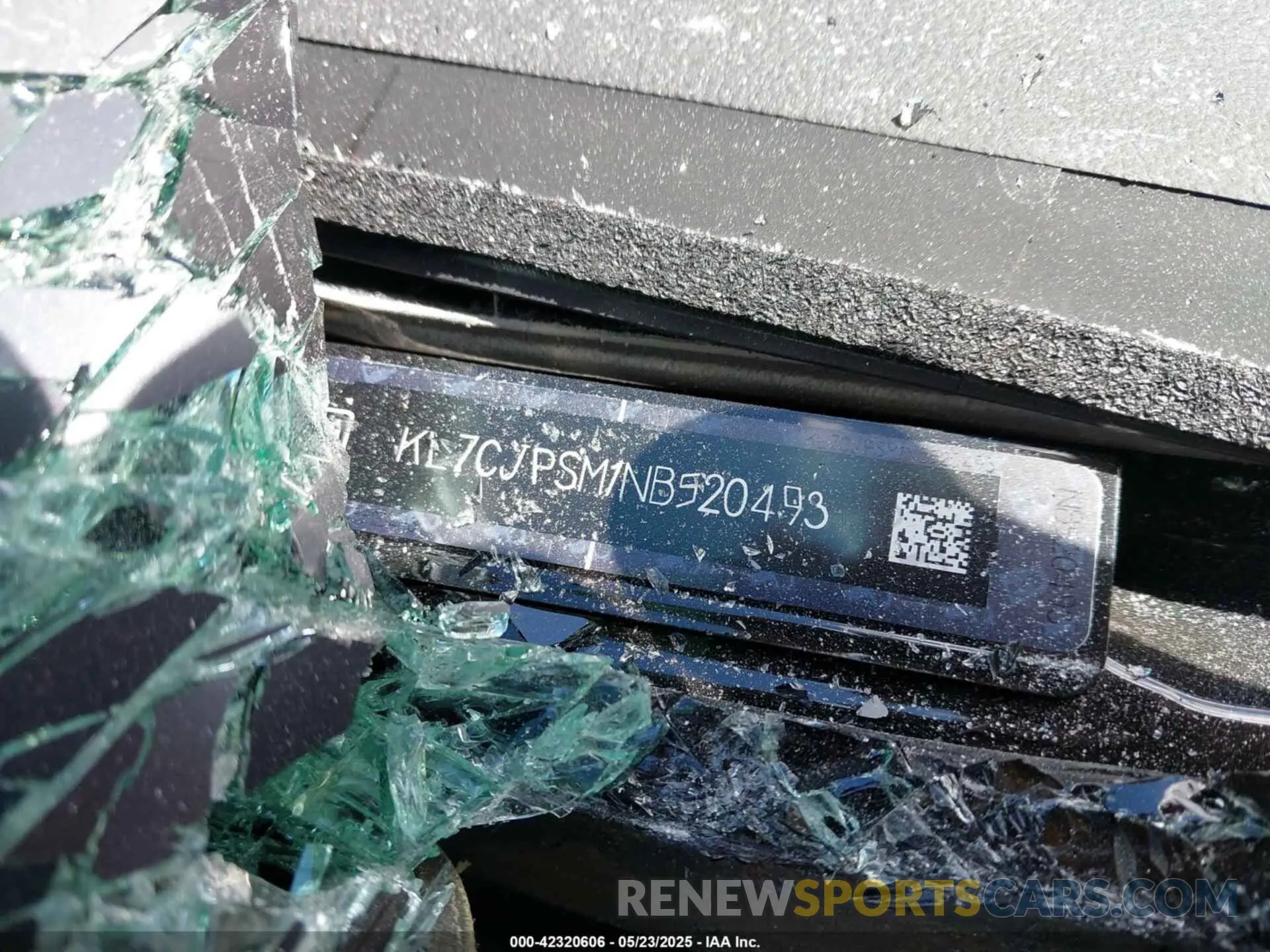 9 Photograph of a damaged car KL7CJPSM1NB520493 CHEVROLET TRAX 2022