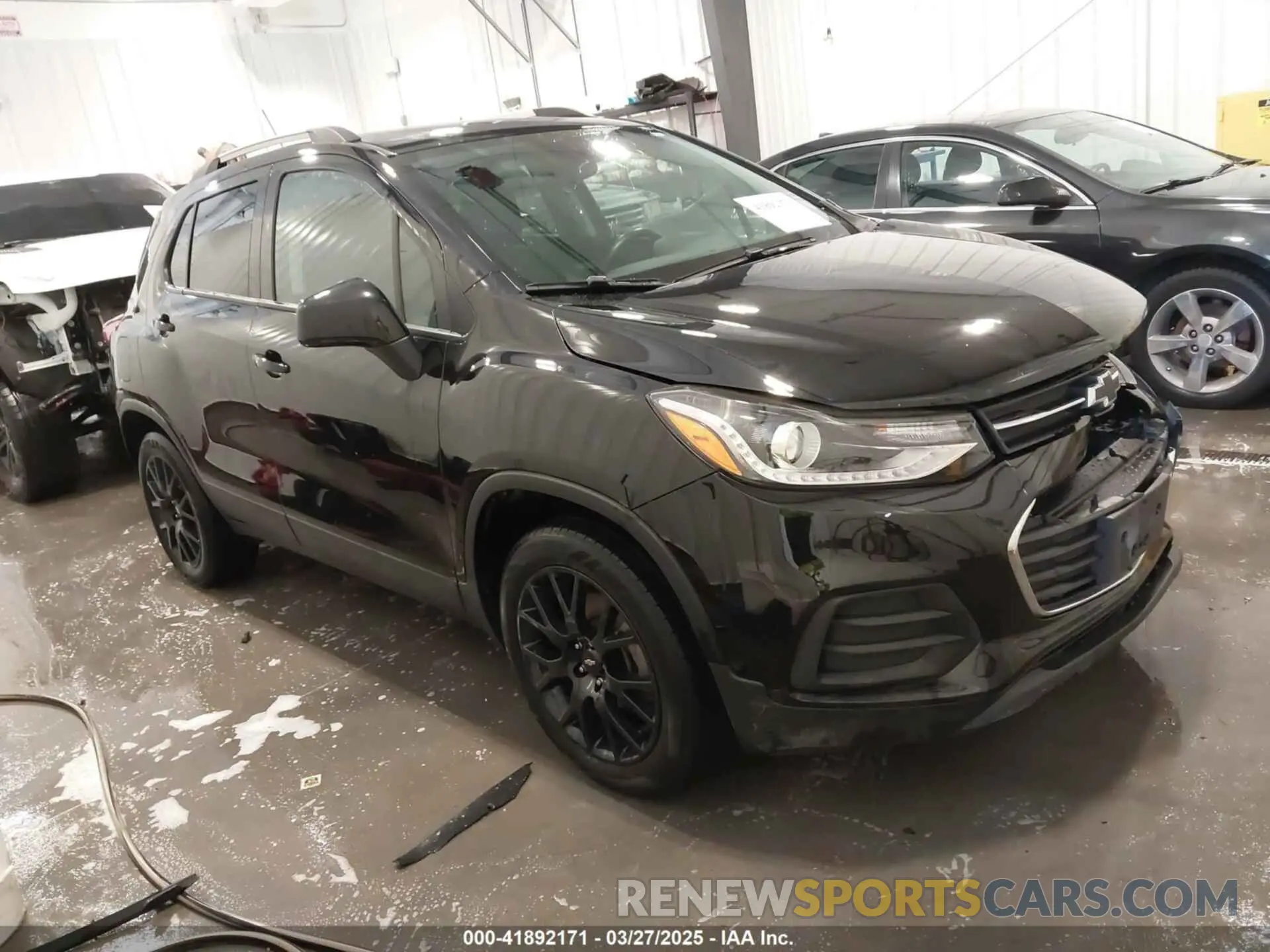 1 Photograph of a damaged car KL7CJPSM1NB523989 CHEVROLET TRAX 2022