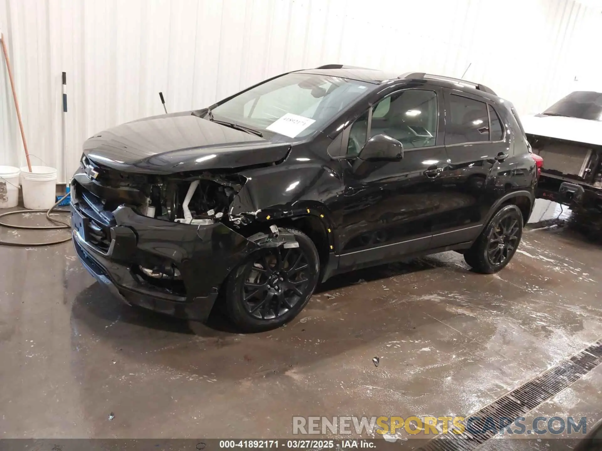 2 Photograph of a damaged car KL7CJPSM1NB523989 CHEVROLET TRAX 2022