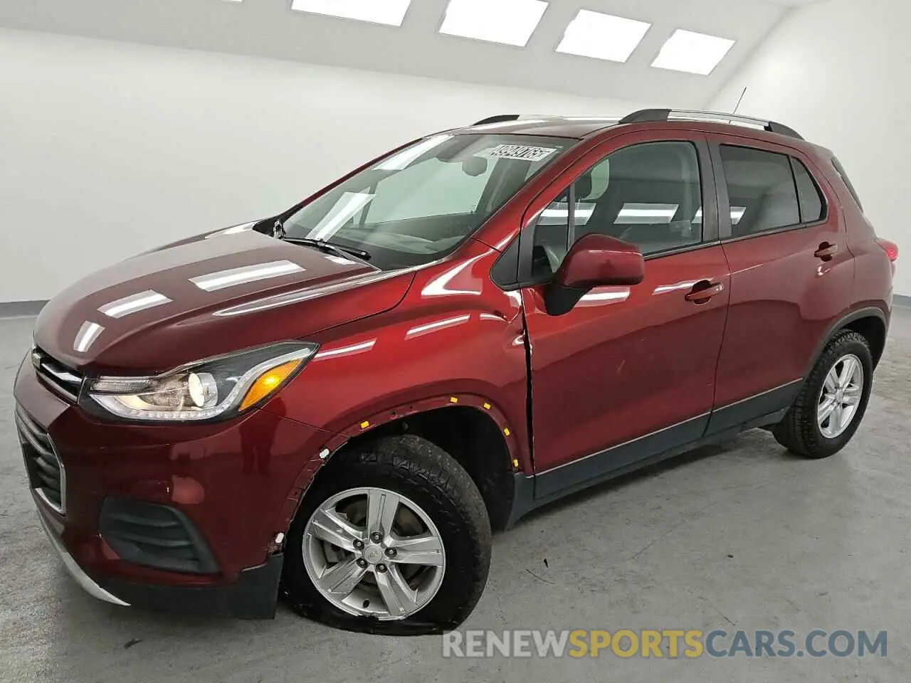 1 Photograph of a damaged car KL7CJPSM1NB539805 CHEVROLET TRAX 2022