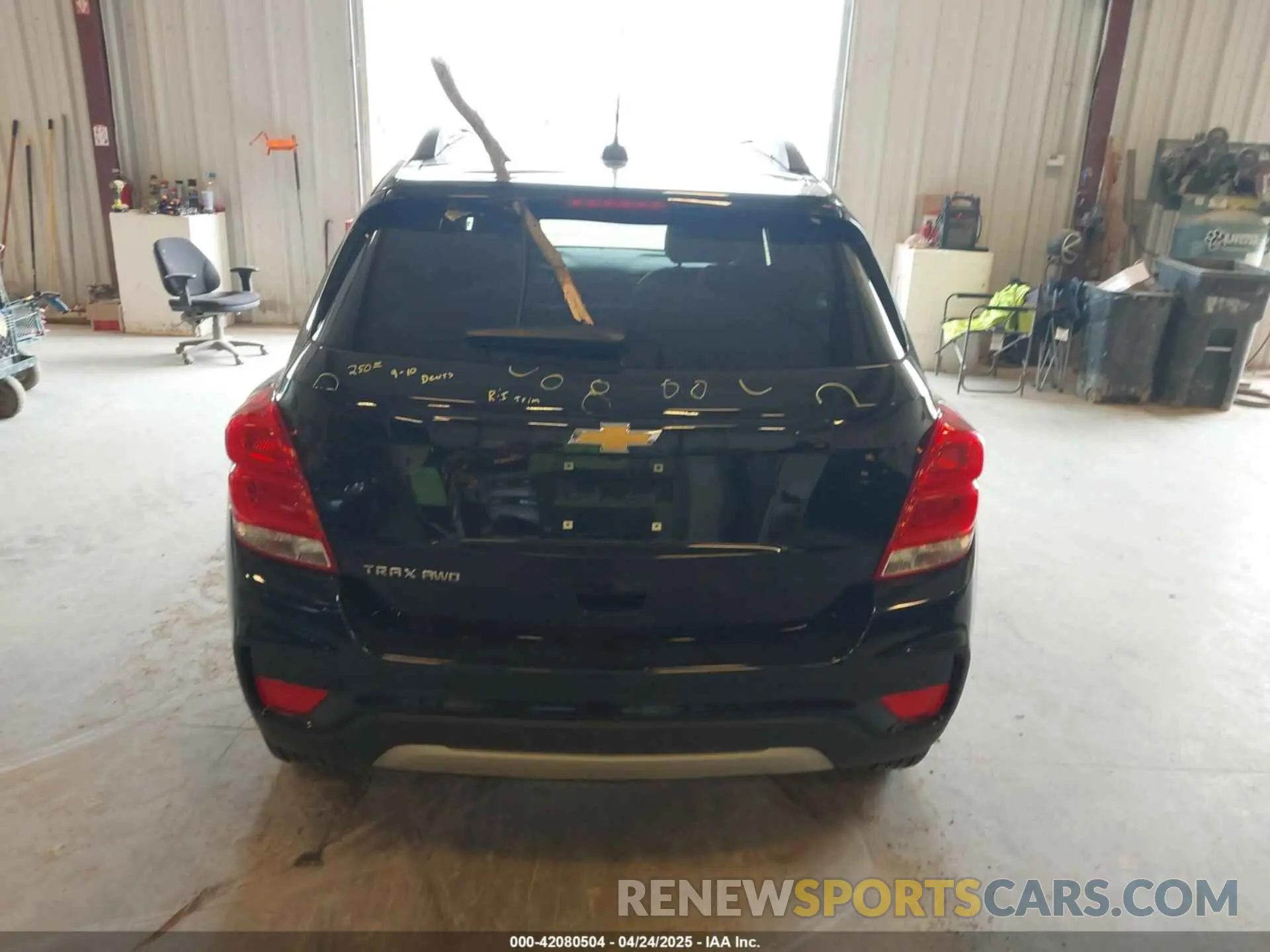 16 Photograph of a damaged car KL7CJPSM1NB563974 CHEVROLET TRAX 2022