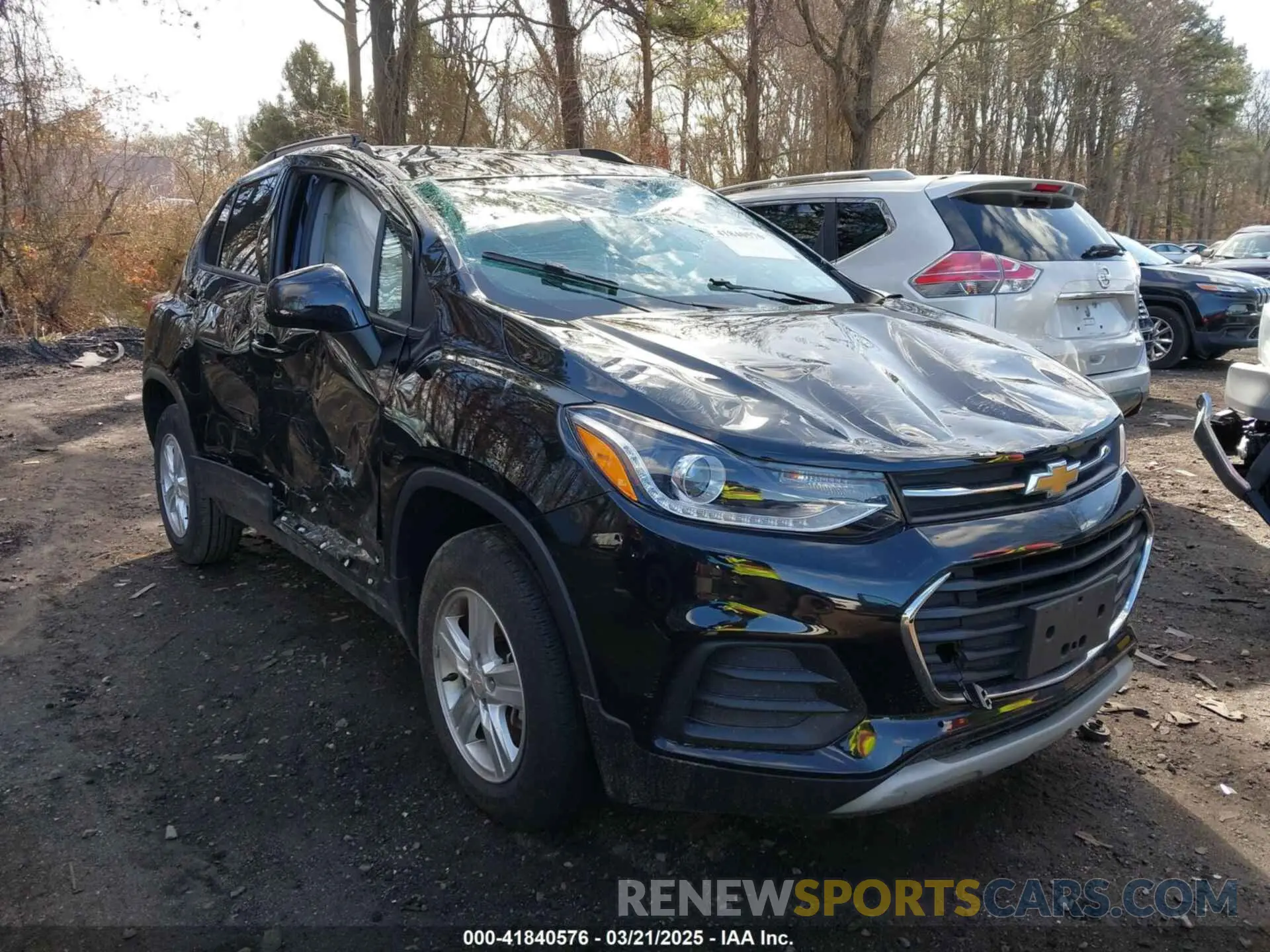 1 Photograph of a damaged car KL7CJPSM1NB565966 CHEVROLET TRAX 2022