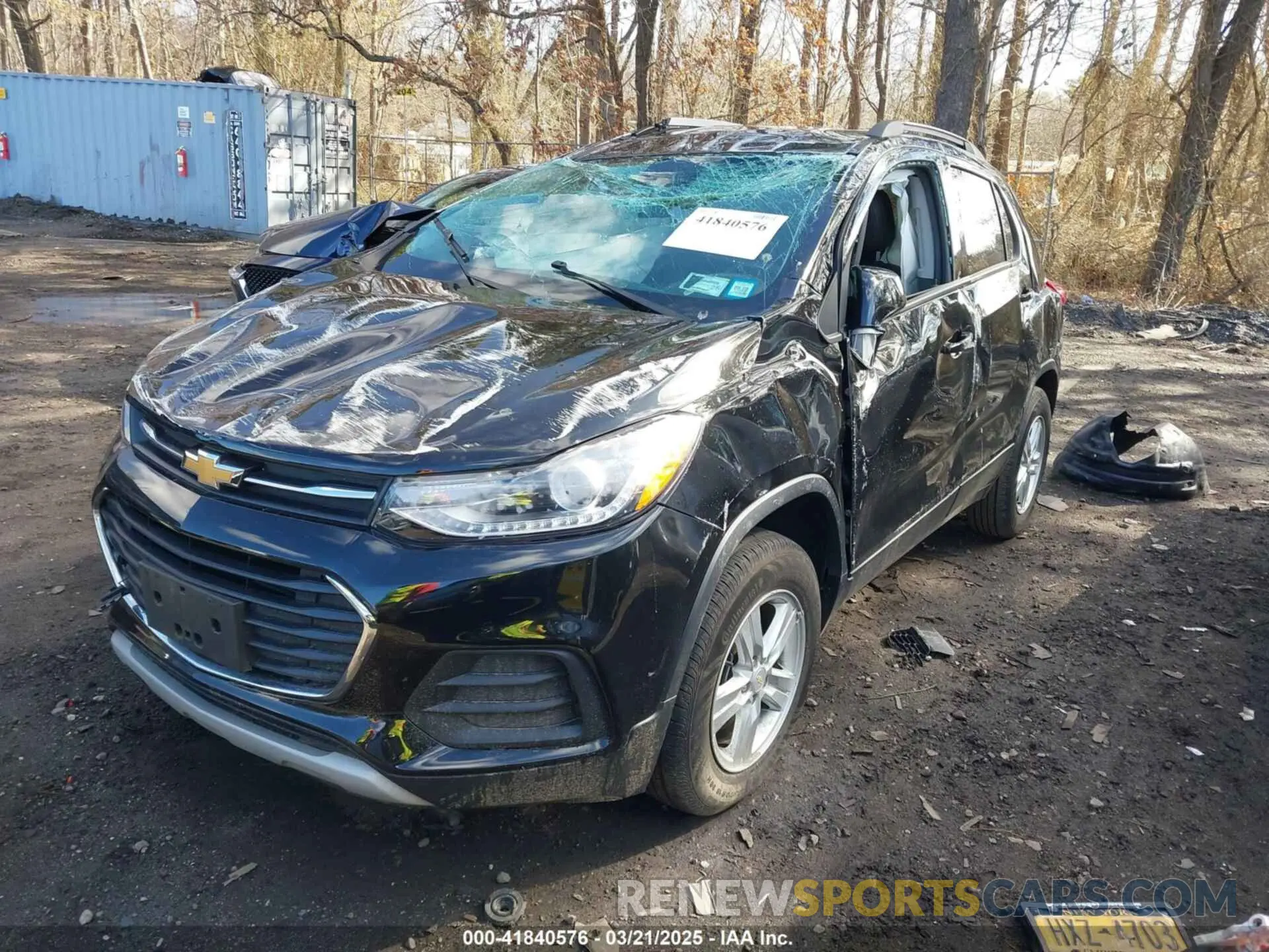2 Photograph of a damaged car KL7CJPSM1NB565966 CHEVROLET TRAX 2022