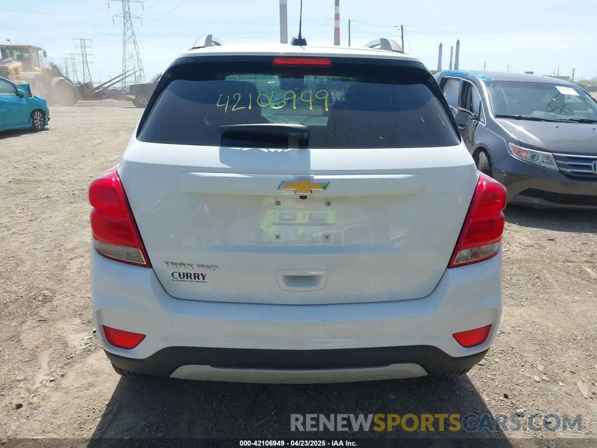 16 Photograph of a damaged car KL7CJPSM1NB569189 CHEVROLET TRAX 2022