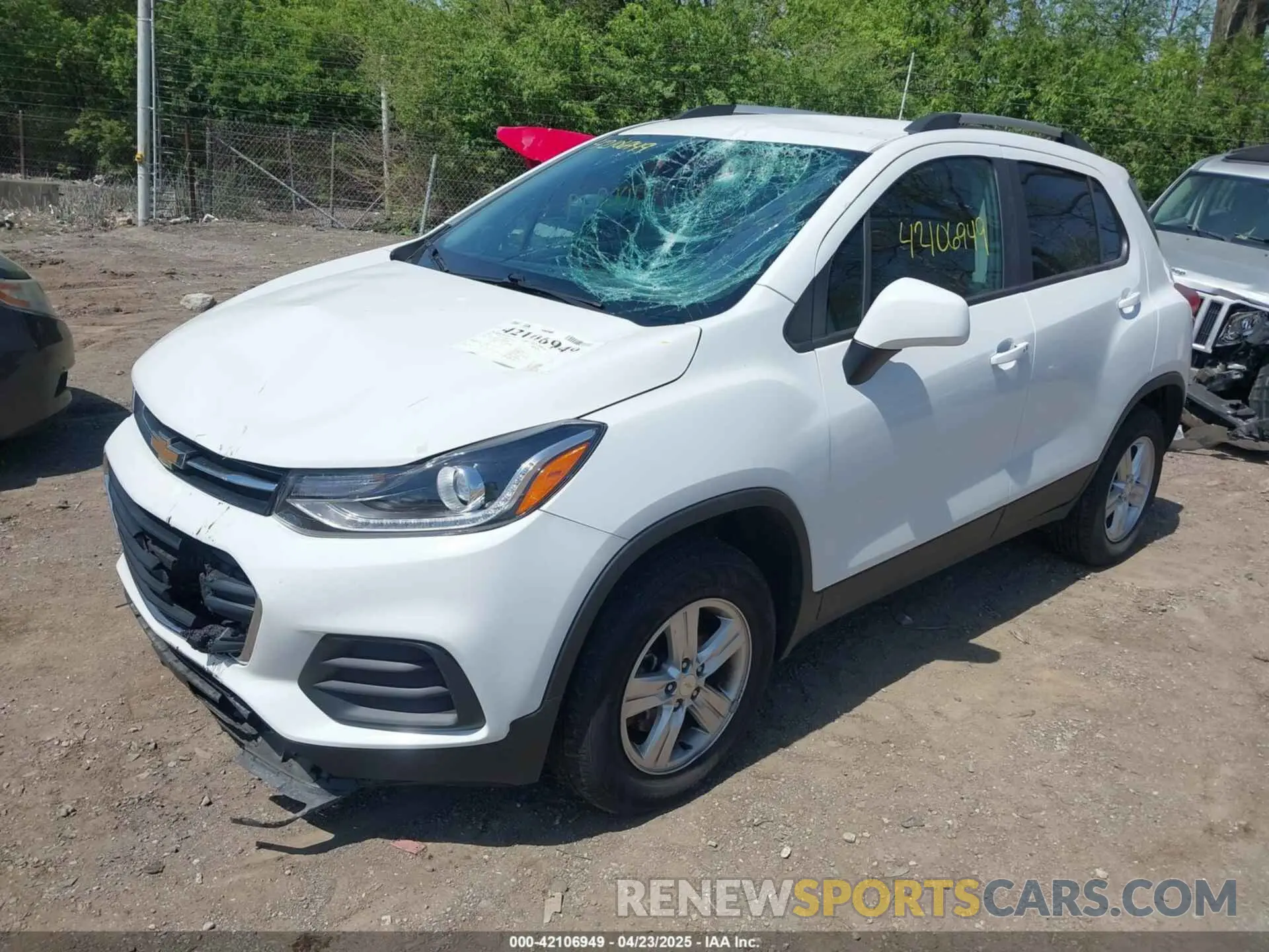 6 Photograph of a damaged car KL7CJPSM1NB569189 CHEVROLET TRAX 2022