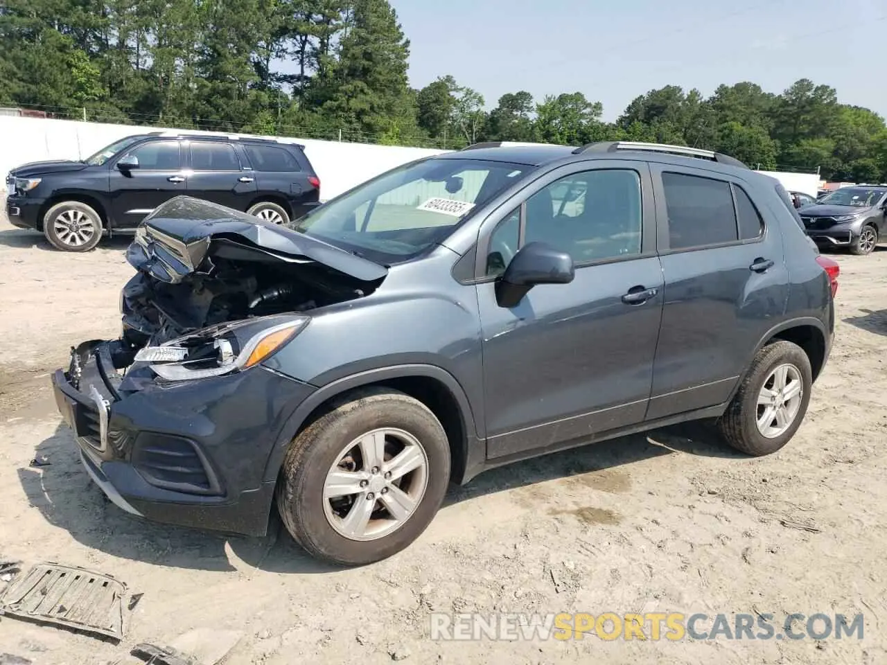 1 Photograph of a damaged car KL7CJPSM2NB512760 CHEVROLET TRAX 2022
