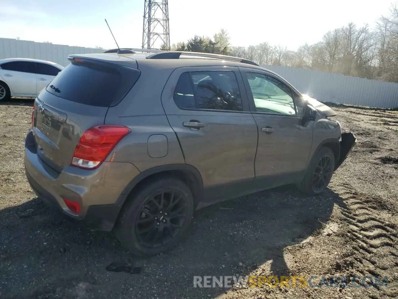 3 Photograph of a damaged car KL7CJPSM2NB530112 CHEVROLET TRAX 2022