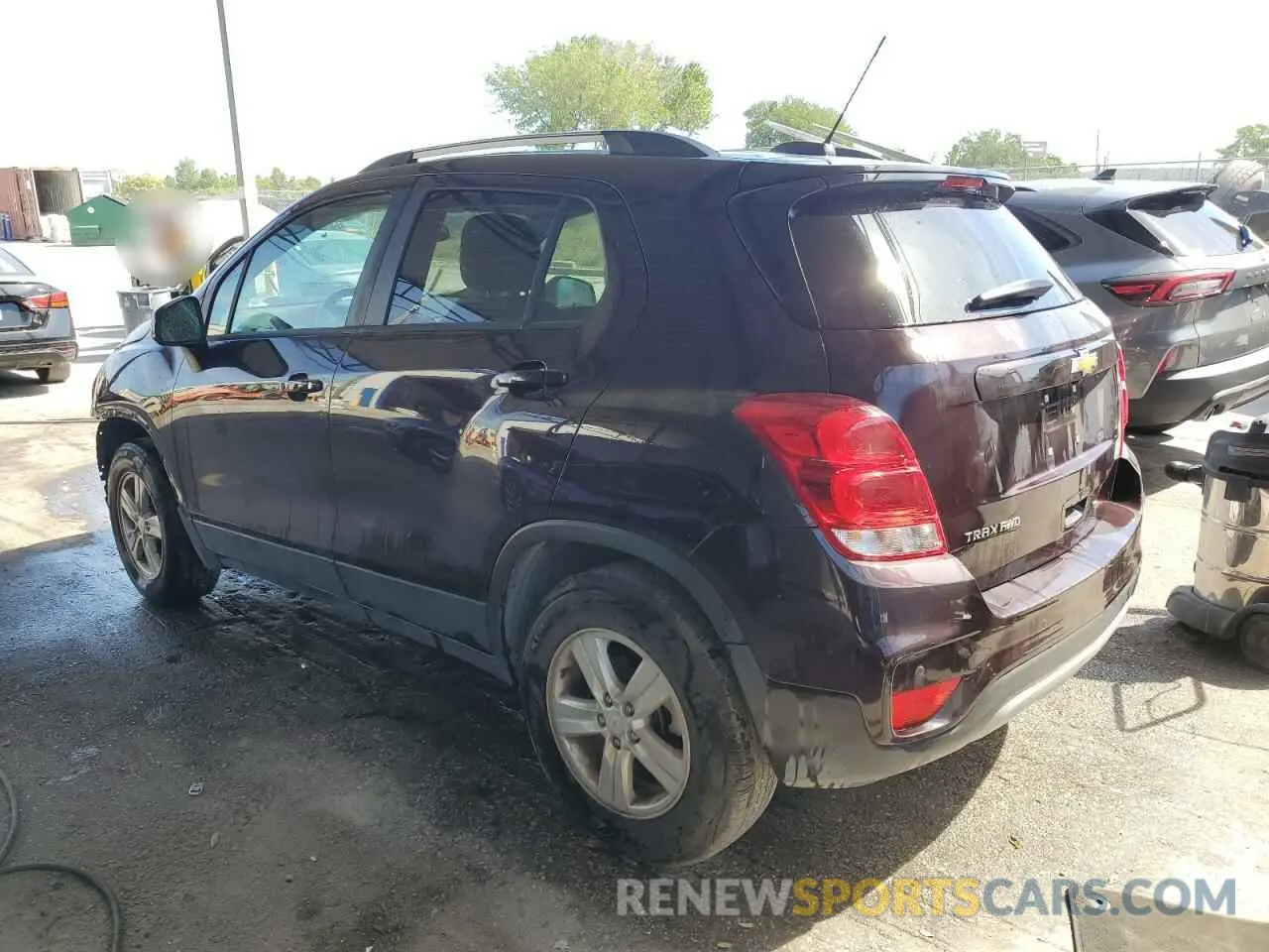 2 Photograph of a damaged car KL7CJPSM2NB540915 CHEVROLET TRAX 2022