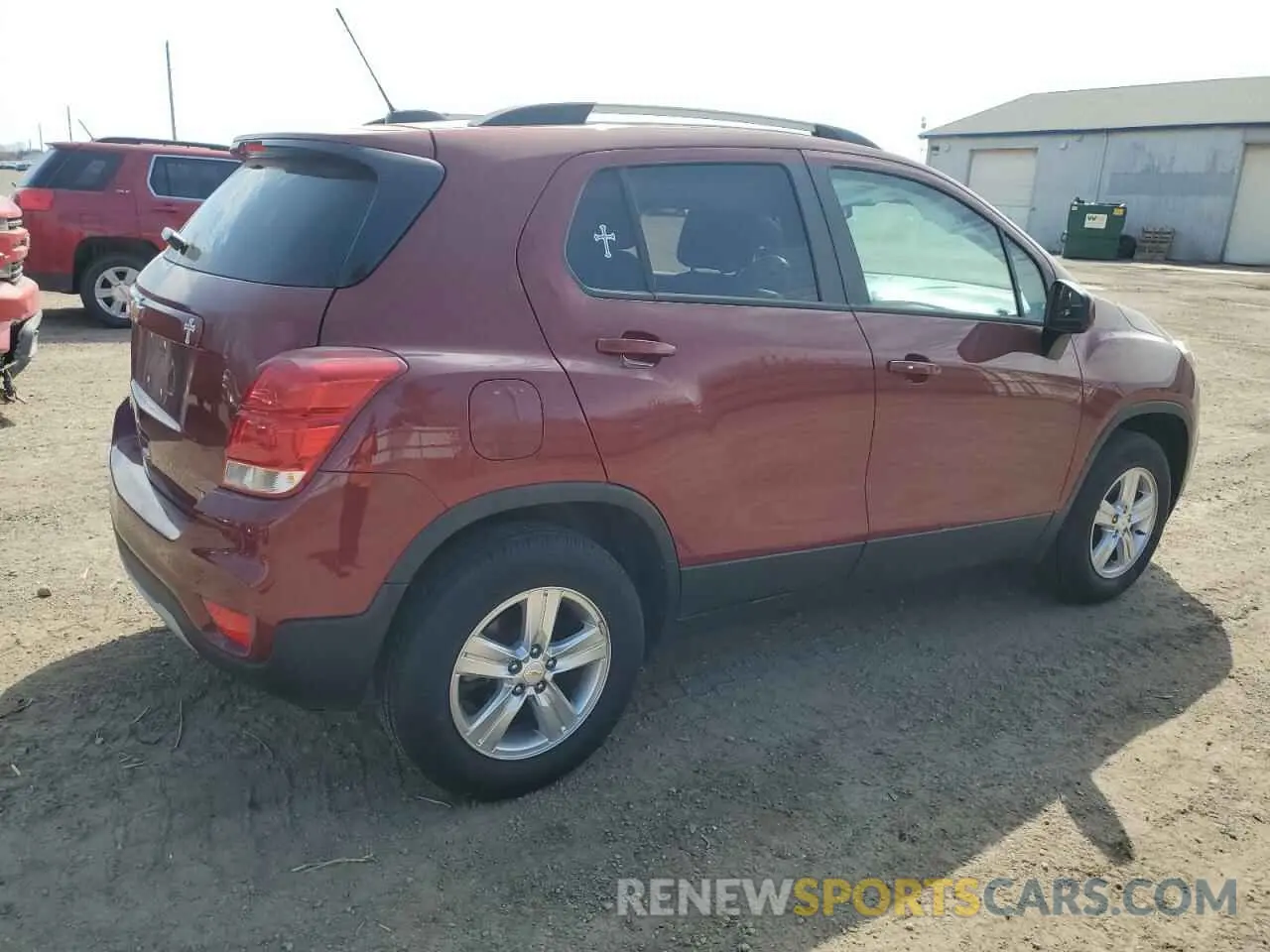 3 Photograph of a damaged car KL7CJPSM2NB564342 CHEVROLET TRAX 2022