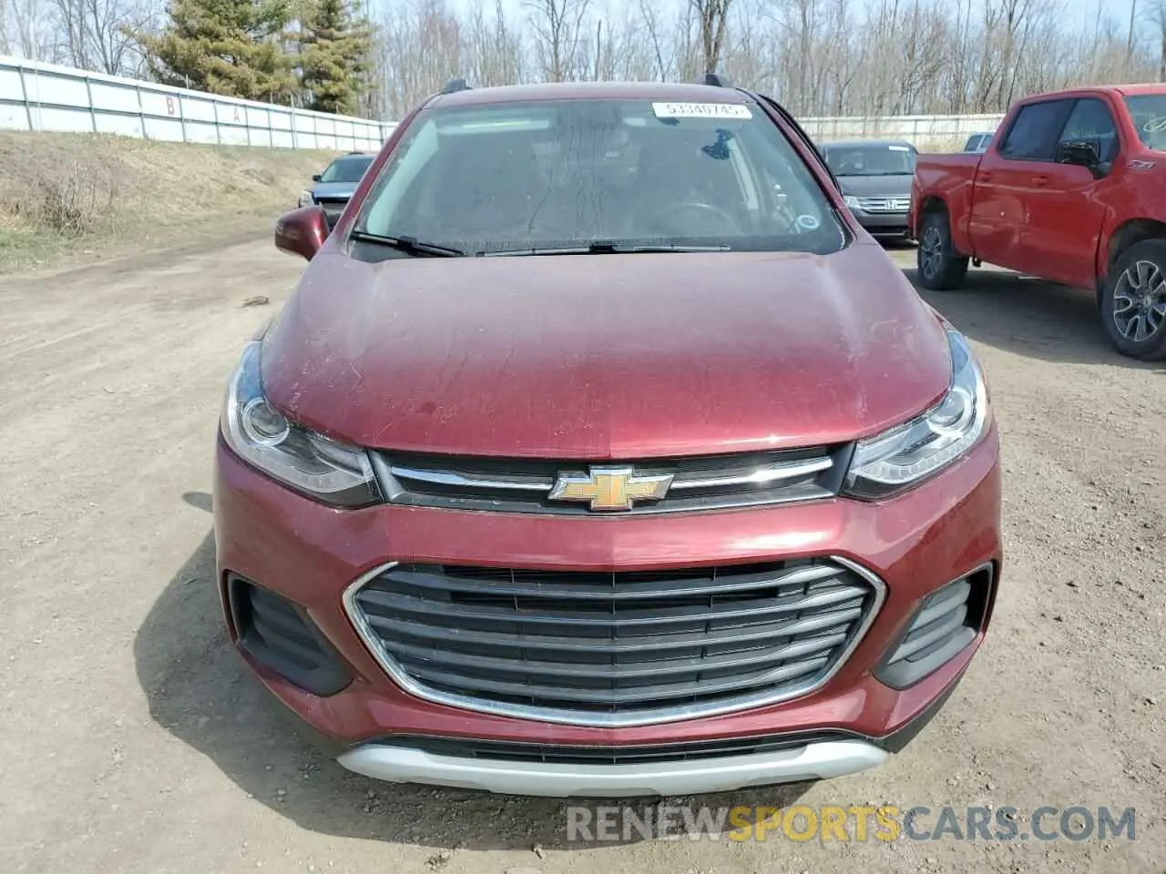 5 Photograph of a damaged car KL7CJPSM2NB564342 CHEVROLET TRAX 2022