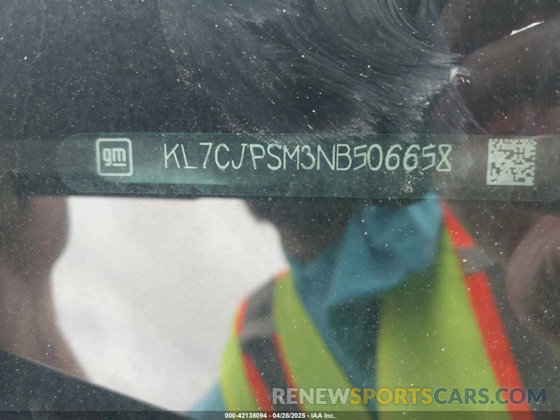 9 Photograph of a damaged car KL7CJPSM3NB506658 CHEVROLET TRAX 2022