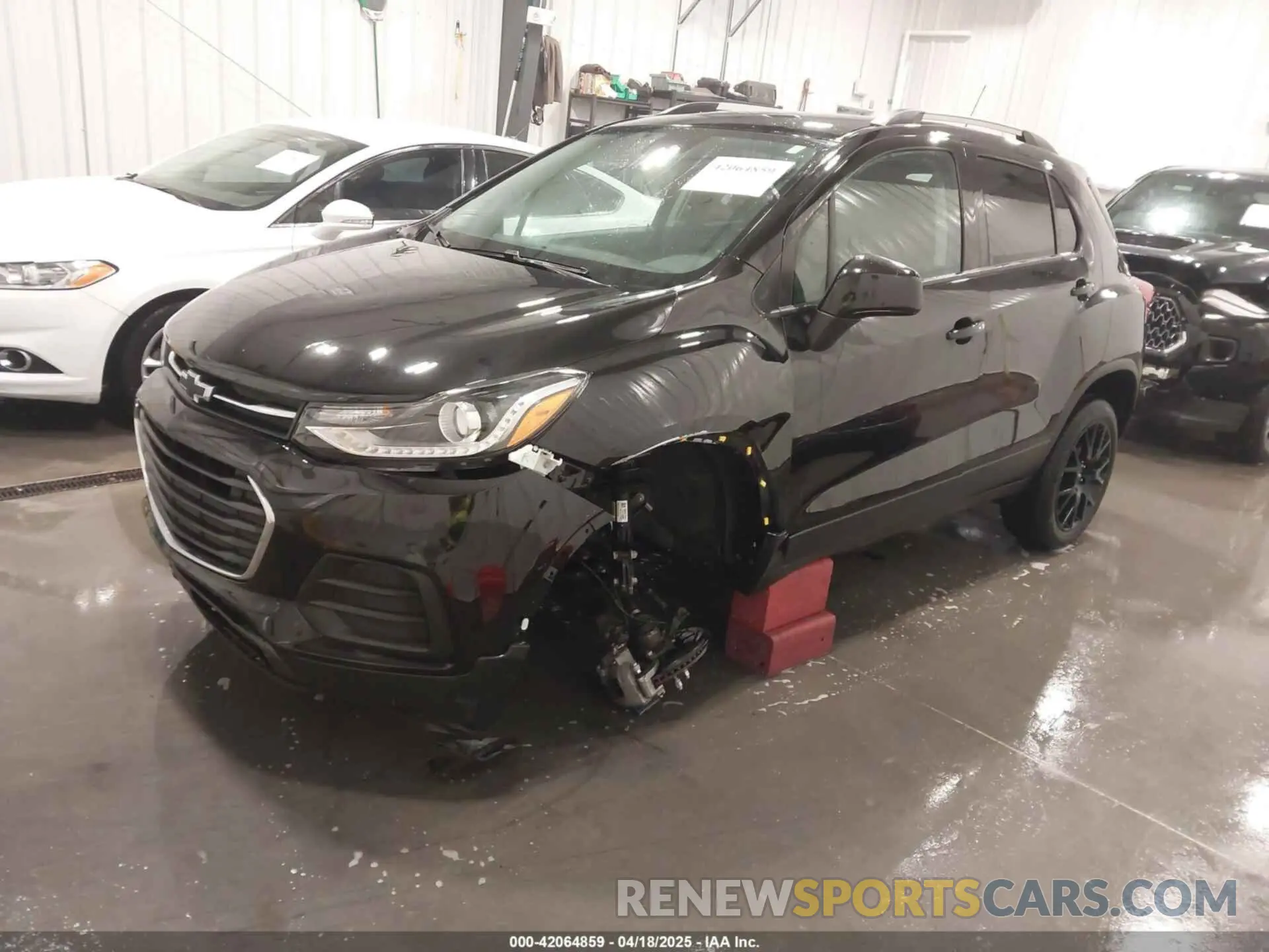 2 Photograph of a damaged car KL7CJPSM5NB540262 CHEVROLET TRAX 2022