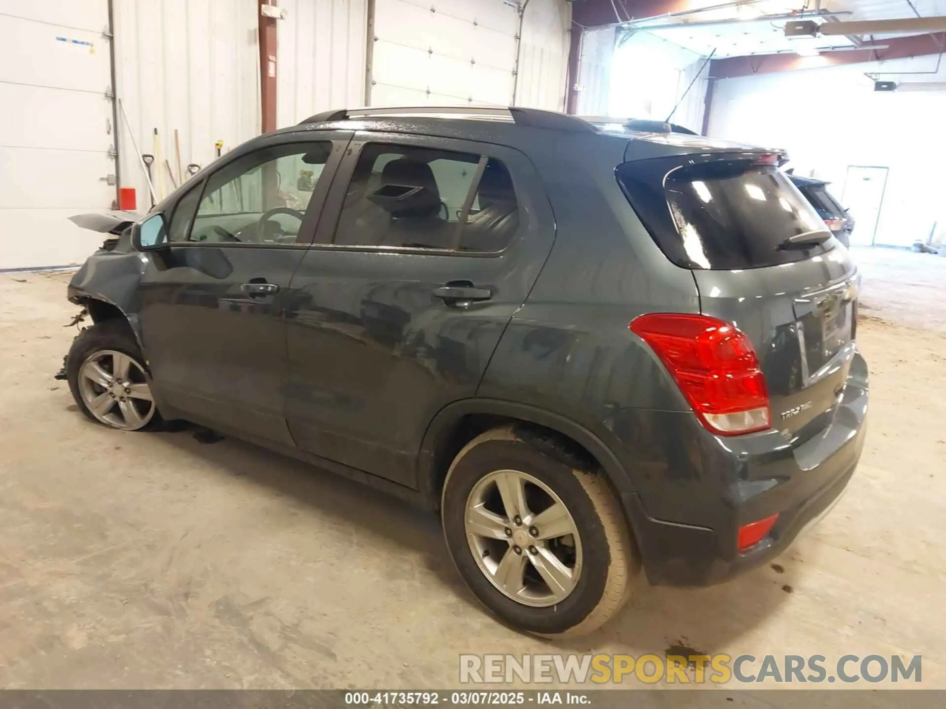 3 Photograph of a damaged car KL7CJPSM5NB561161 CHEVROLET TRAX 2022