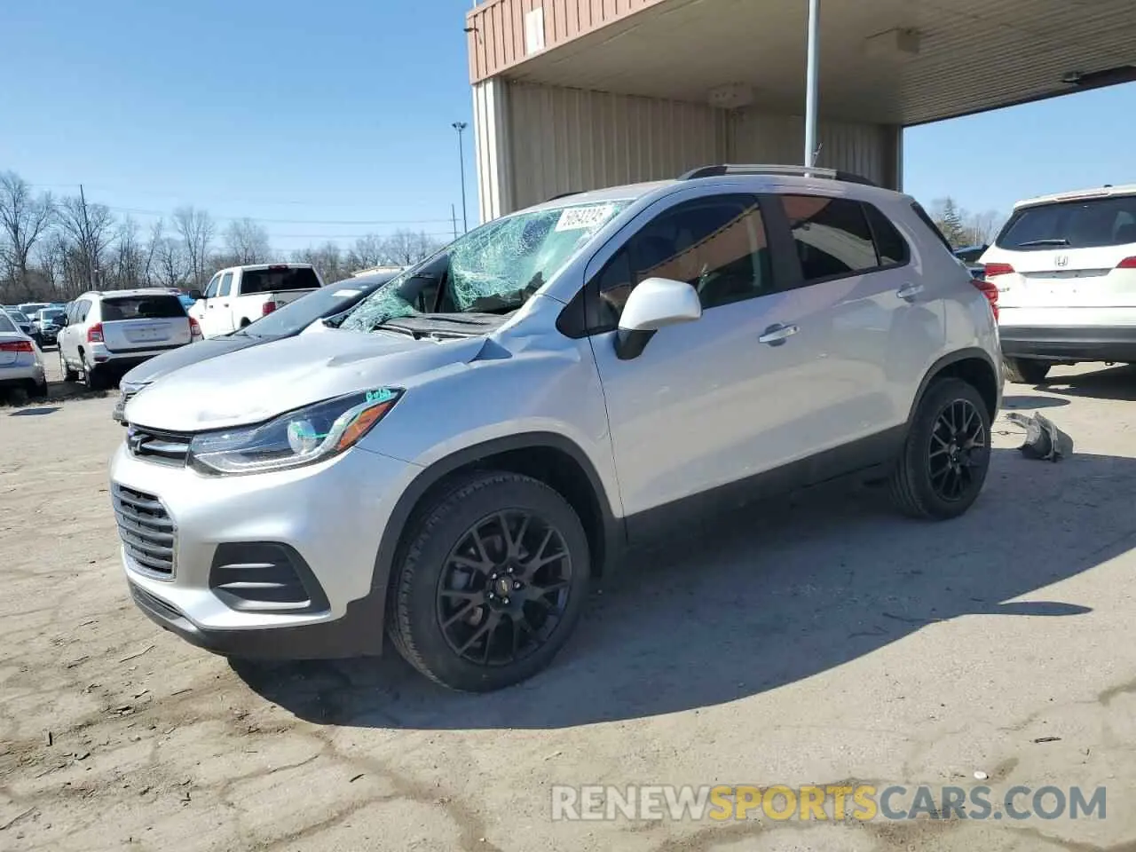 1 Photograph of a damaged car KL7CJPSM6NB505195 CHEVROLET TRAX 2022