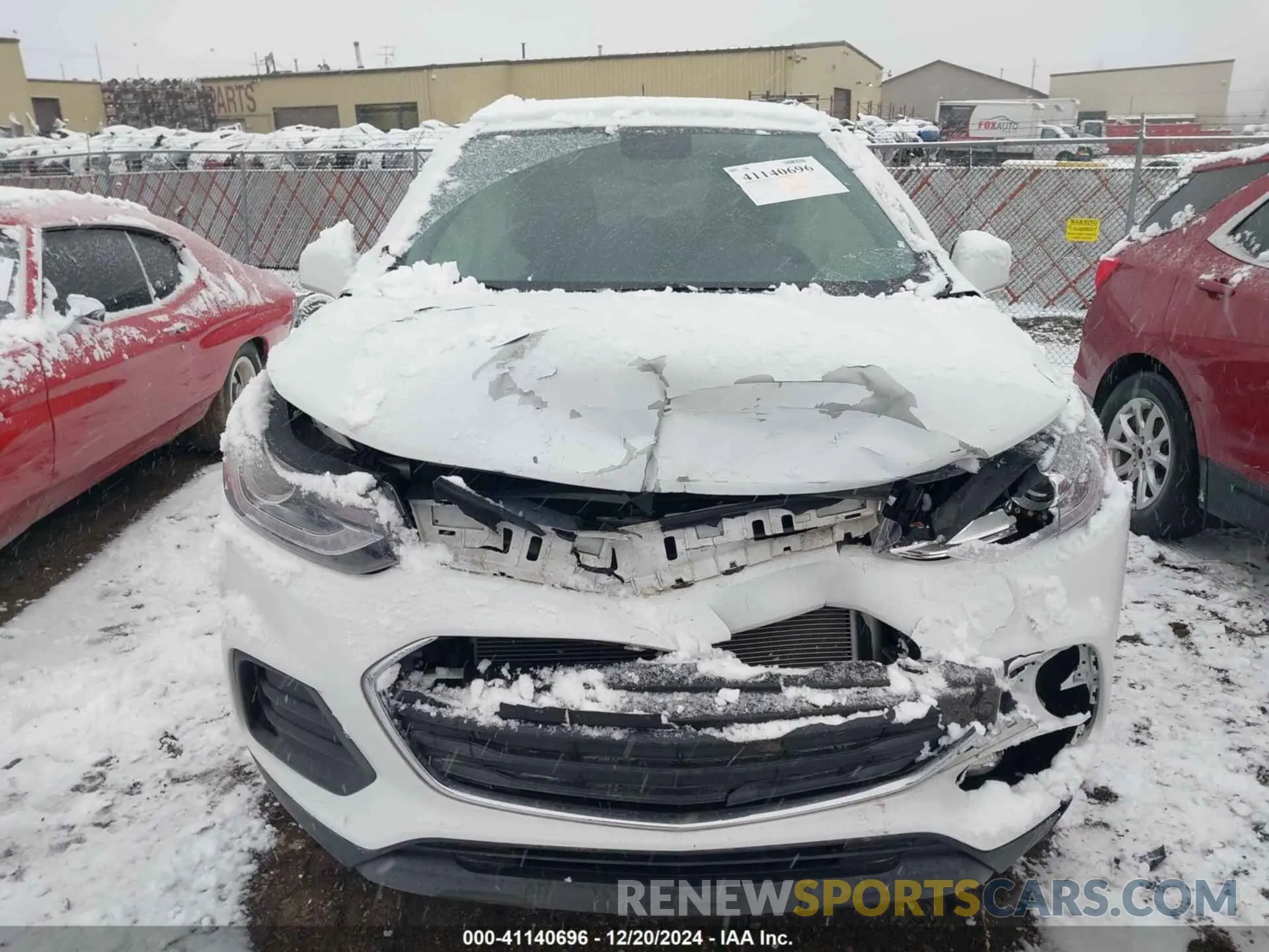 12 Photograph of a damaged car KL7CJPSM6NB536897 CHEVROLET TRAX 2022