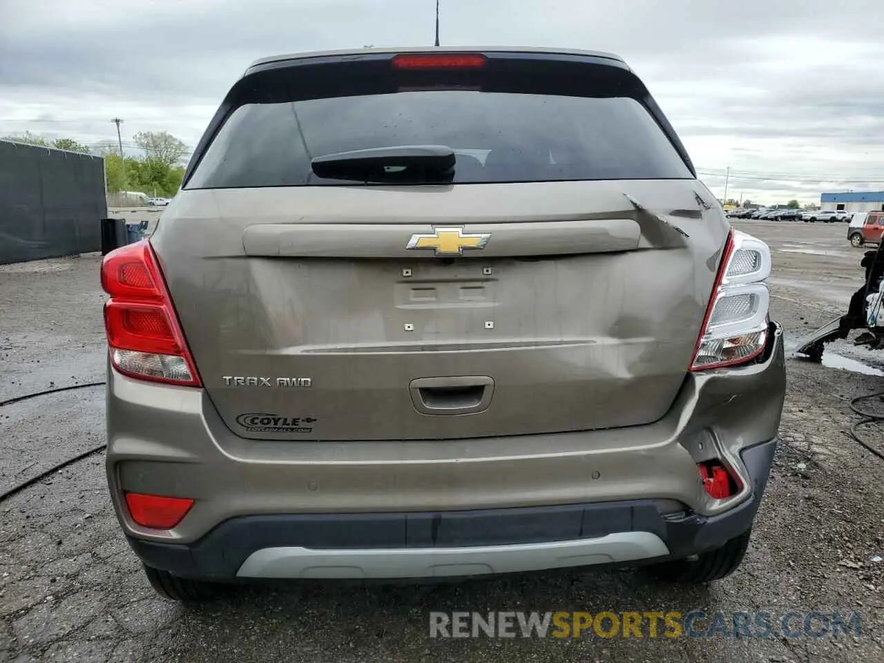 6 Photograph of a damaged car KL7CJPSM7NB528484 CHEVROLET TRAX 2022