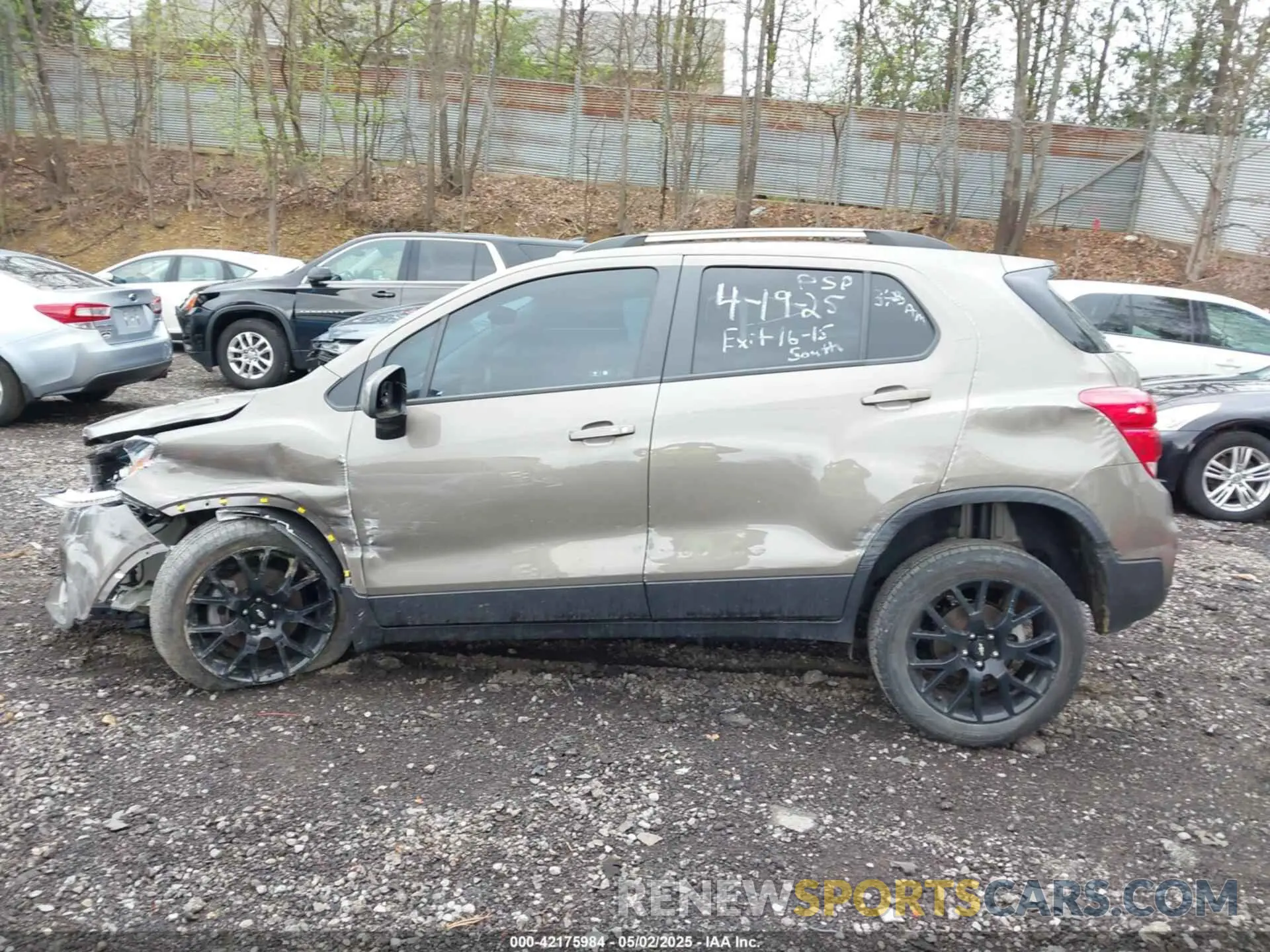 15 Photograph of a damaged car KL7CJPSM7NB541431 CHEVROLET TRAX 2022