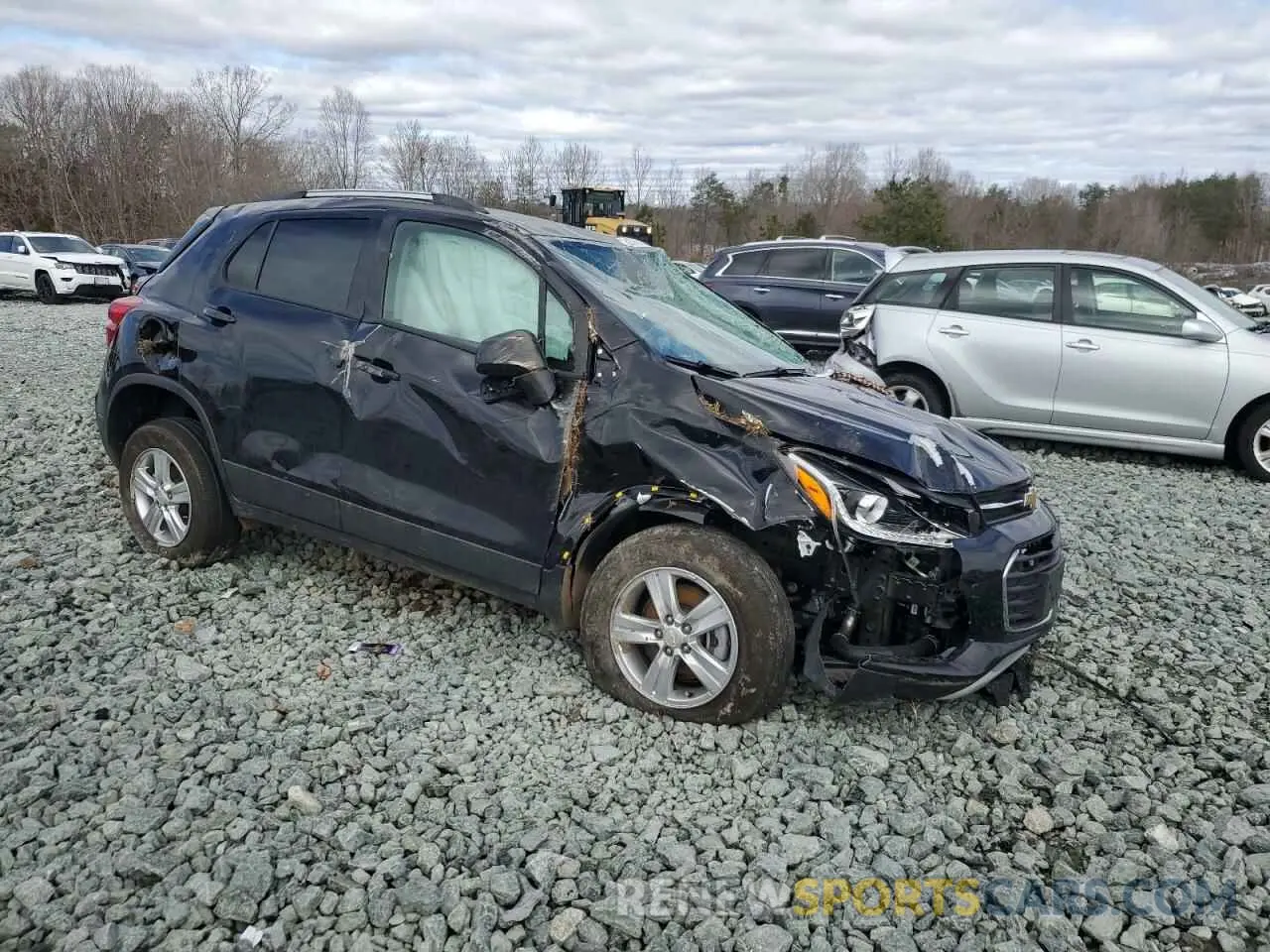 4 Photograph of a damaged car KL7CJPSM7NB560187 CHEVROLET TRAX 2022