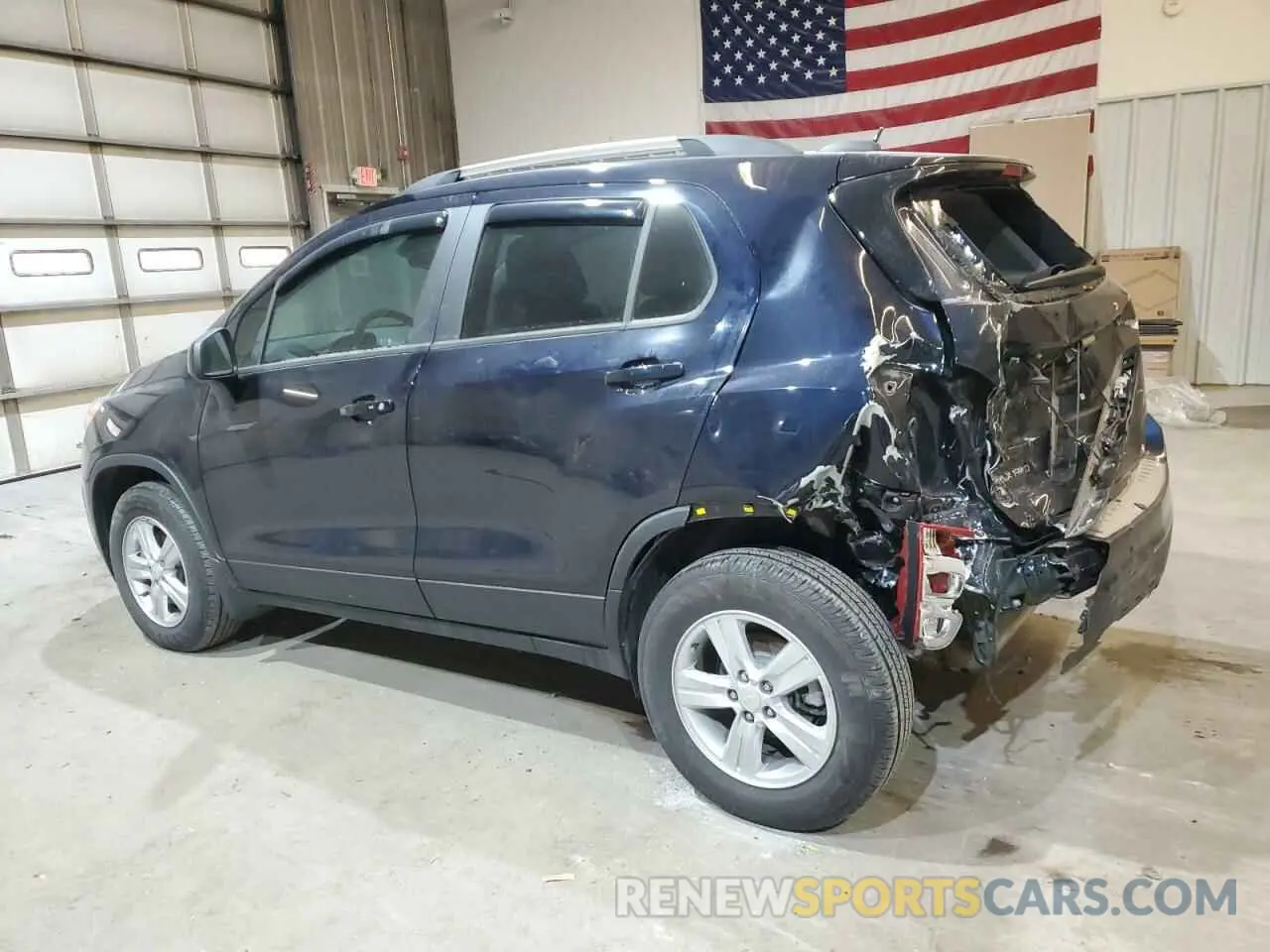 2 Photograph of a damaged car KL7CJPSM8NB506042 CHEVROLET TRAX 2022