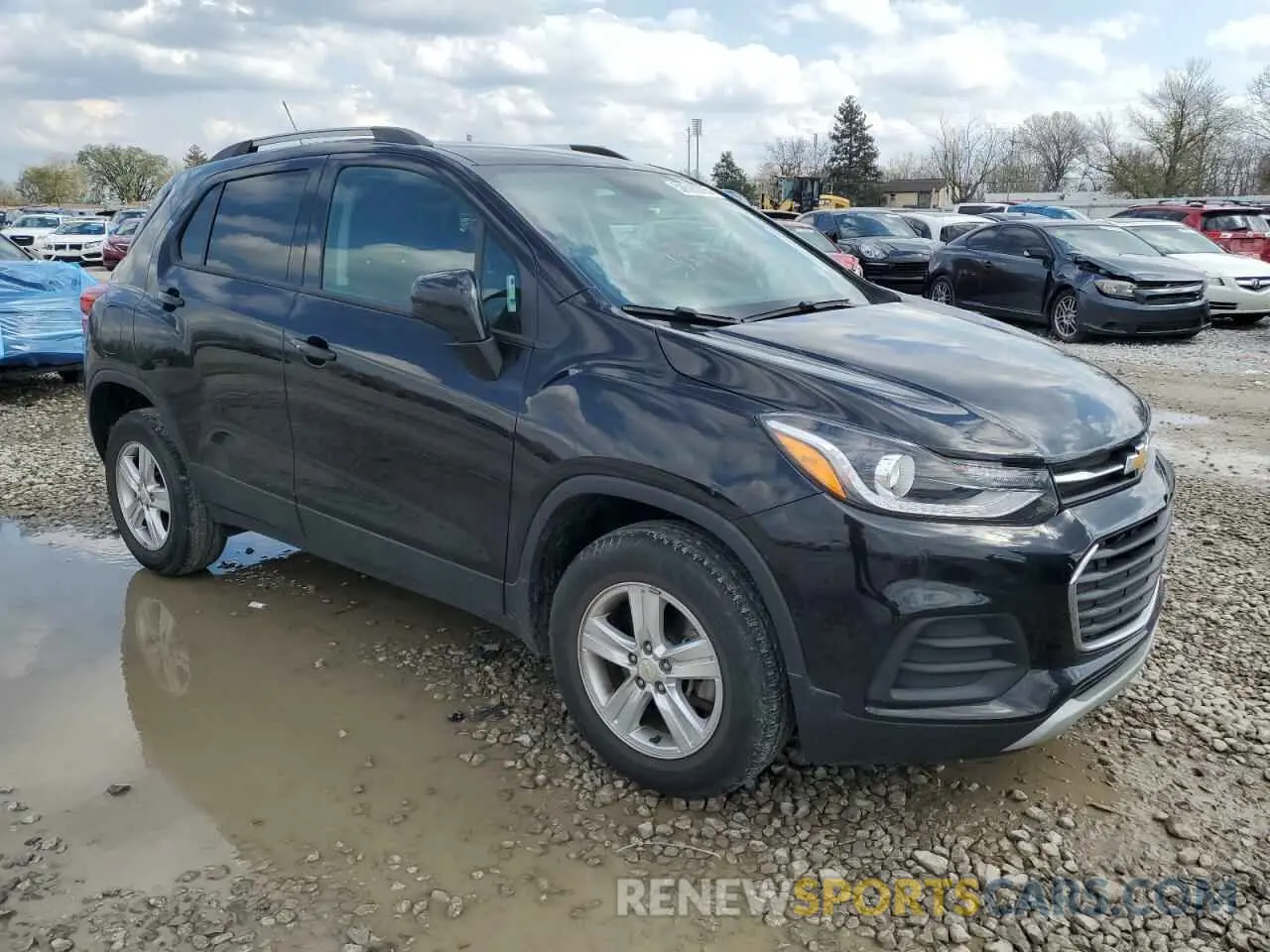 4 Photograph of a damaged car KL7CJPSM8NB506199 CHEVROLET TRAX 2022