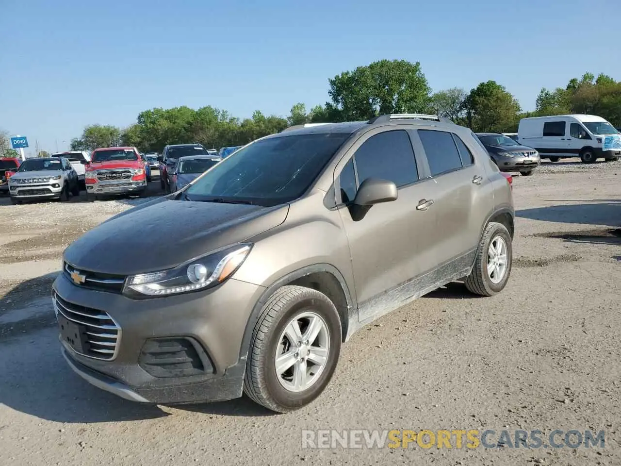 1 Photograph of a damaged car KL7CJPSM9NB516885 CHEVROLET TRAX 2022