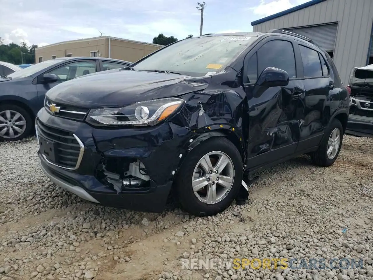 1 Photograph of a damaged car KL7CJPSM9NB558795 CHEVROLET TRAX 2022