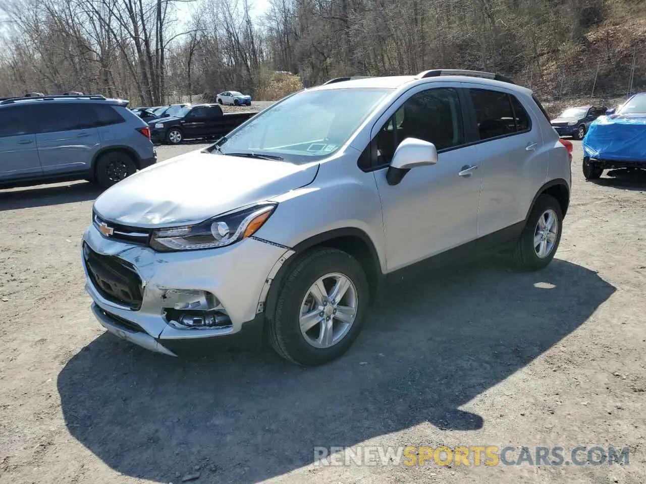 1 Photograph of a damaged car KL7CJPSM9NB558988 CHEVROLET TRAX 2022