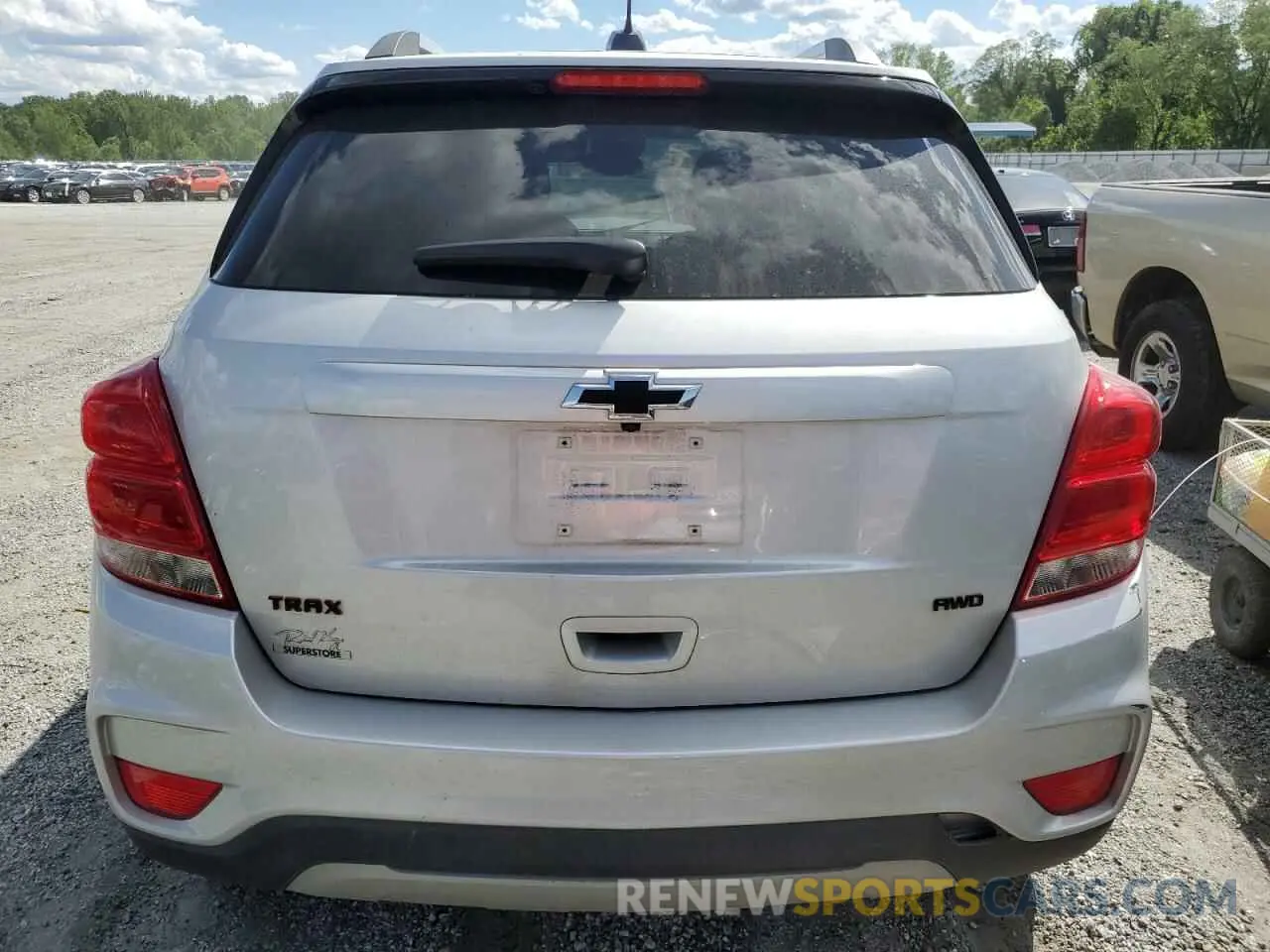 6 Photograph of a damaged car KL7CJPSMXNB547286 CHEVROLET TRAX 2022