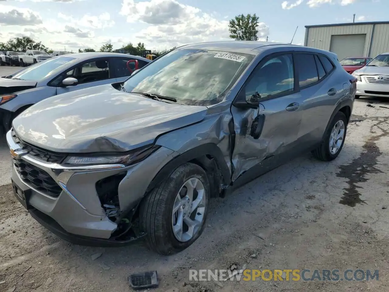 1 Photograph of a damaged car KL77LFE20RC132977 CHEVROLET TRAX 2024