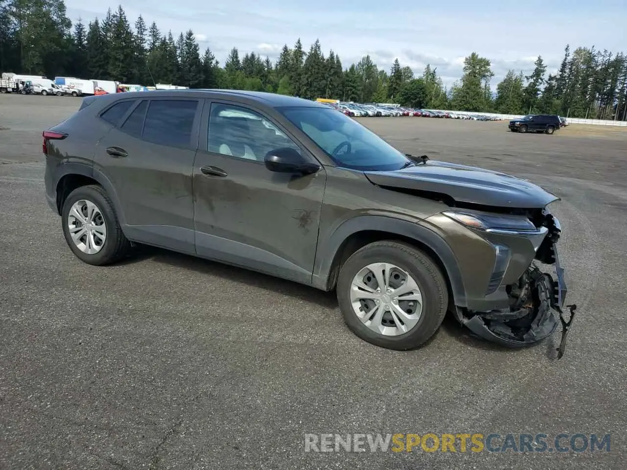 4 Photograph of a damaged car KL77LFE20RC192631 CHEVROLET TRAX 2024