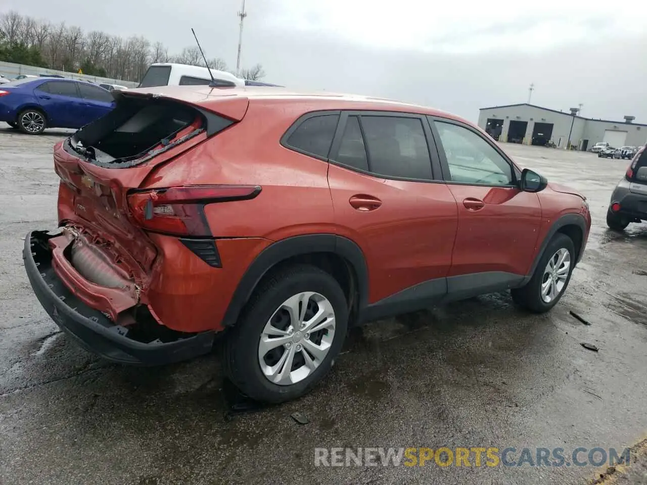 3 Photograph of a damaged car KL77LFE21RC049140 CHEVROLET TRAX 2024