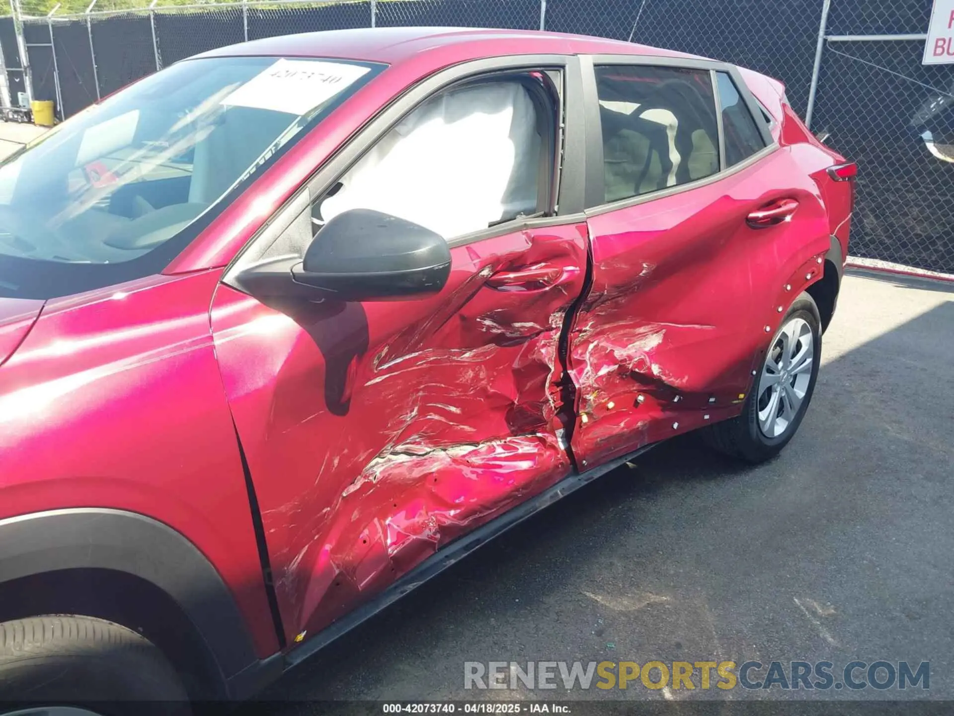 6 Photograph of a damaged car KL77LFE21RC094353 CHEVROLET TRAX 2024