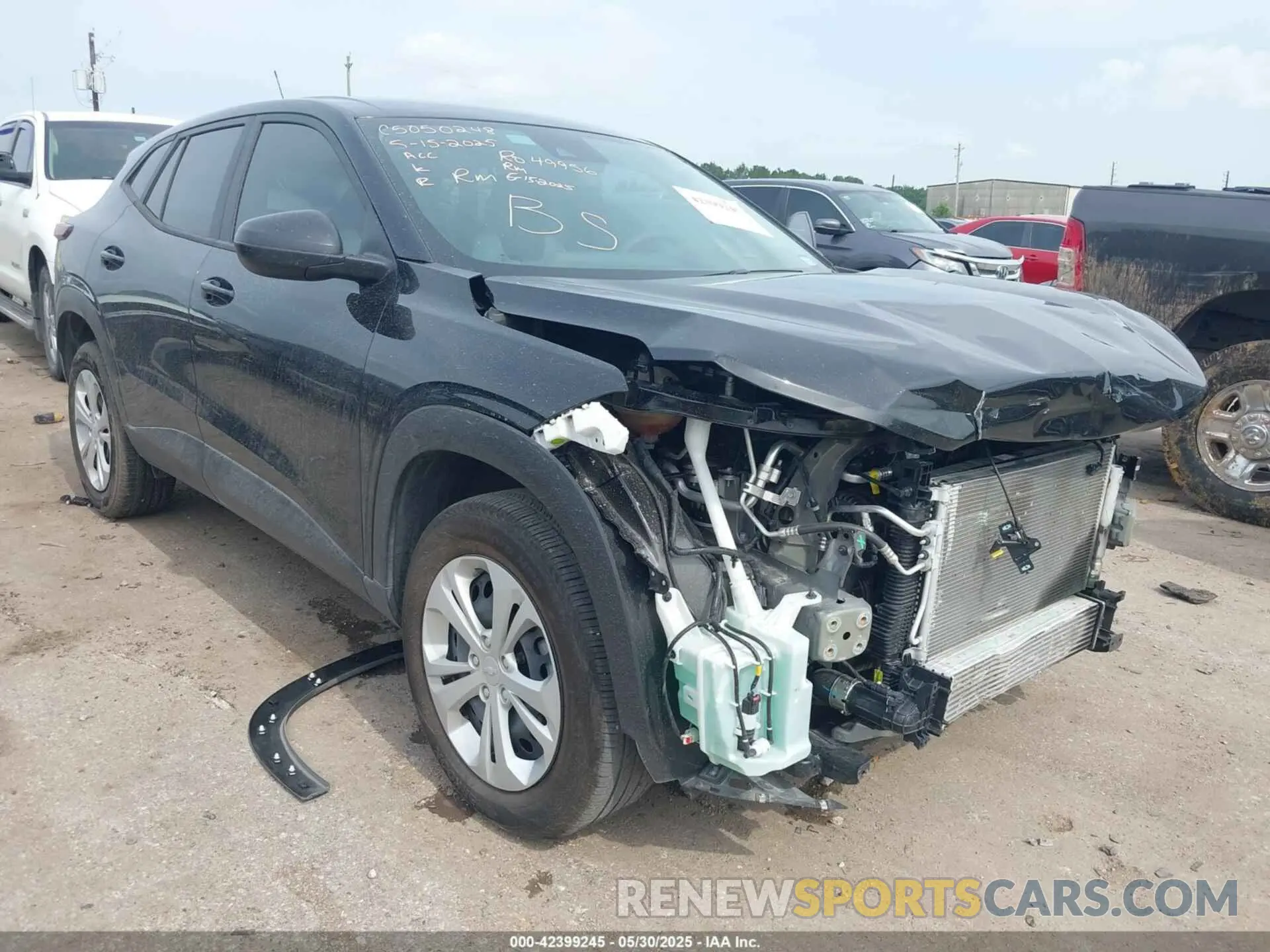 1 Photograph of a damaged car KL77LFE21RC139677 CHEVROLET TRAX 2024