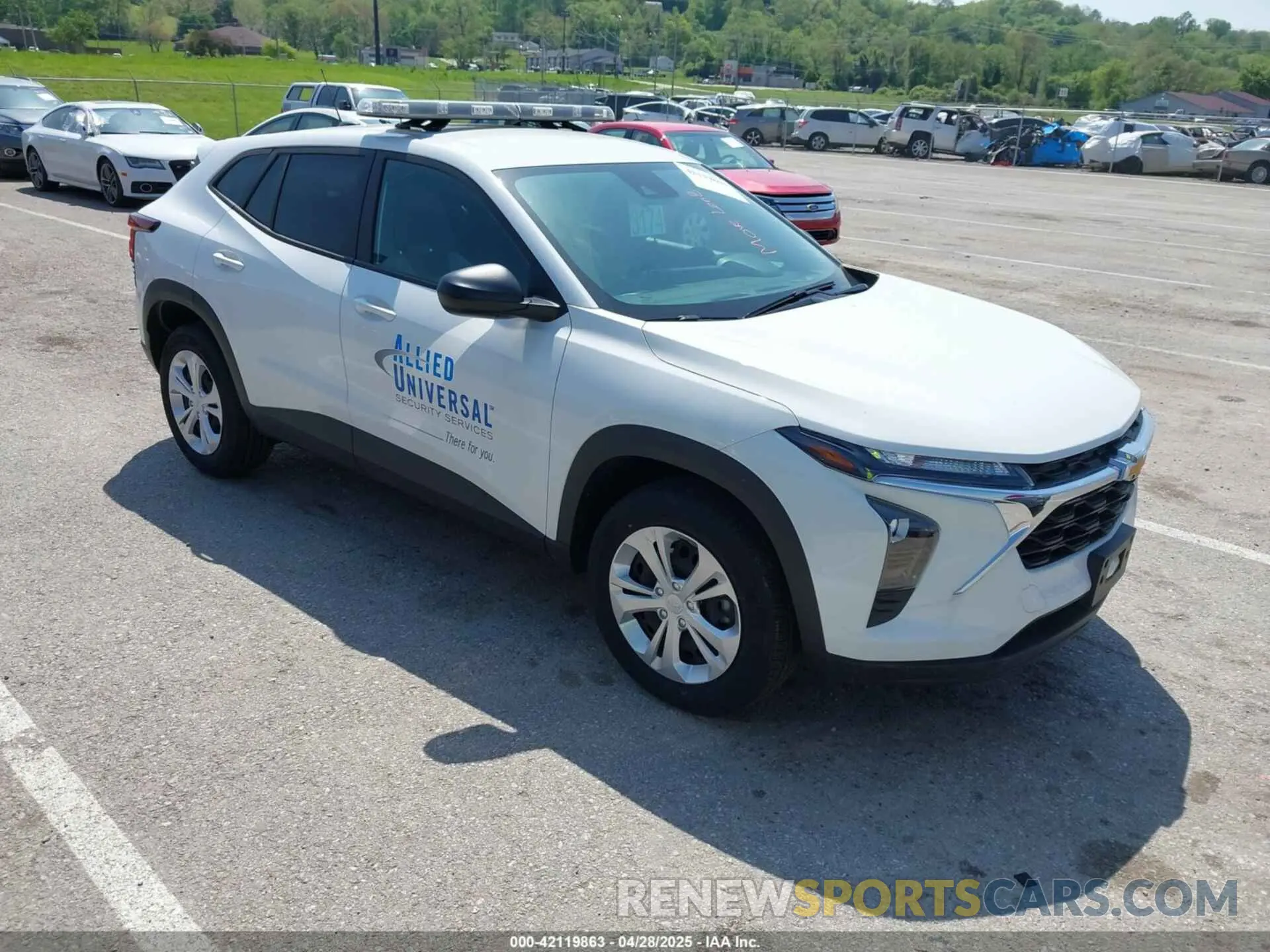 1 Photograph of a damaged car KL77LFE21RC140053 CHEVROLET TRAX 2024