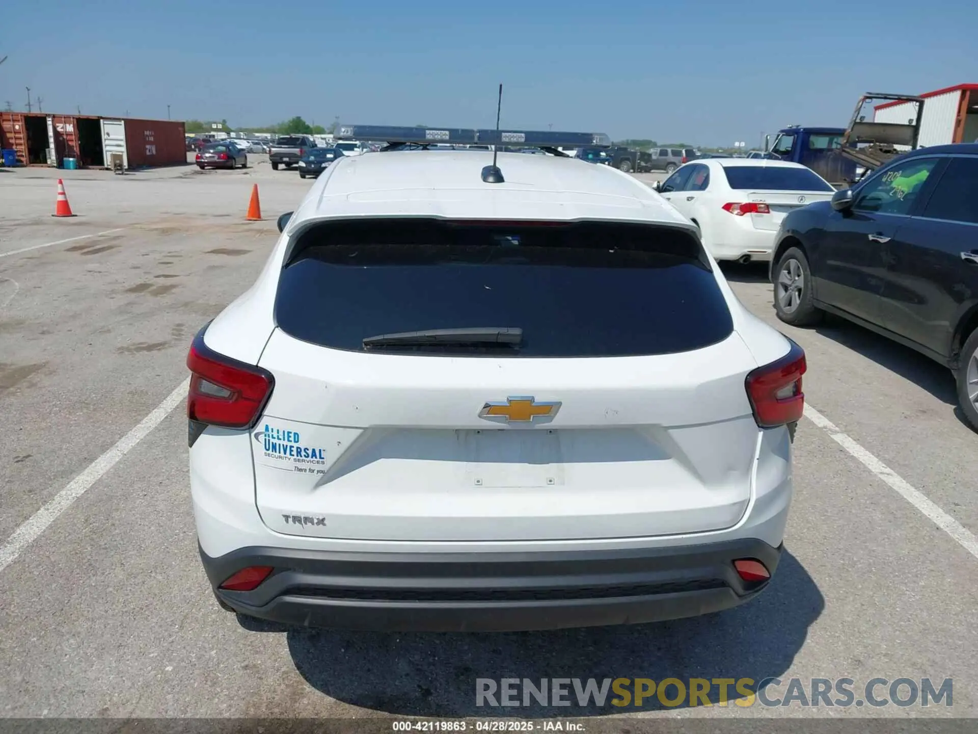 16 Photograph of a damaged car KL77LFE21RC140053 CHEVROLET TRAX 2024