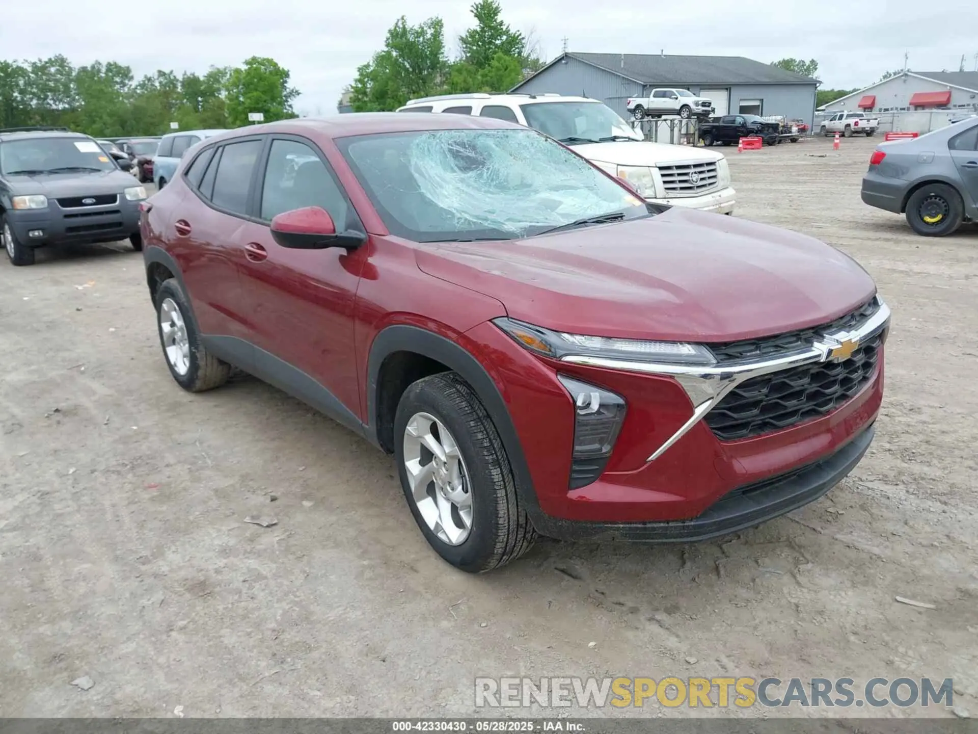 1 Photograph of a damaged car KL77LFE21RC229542 CHEVROLET TRAX 2024