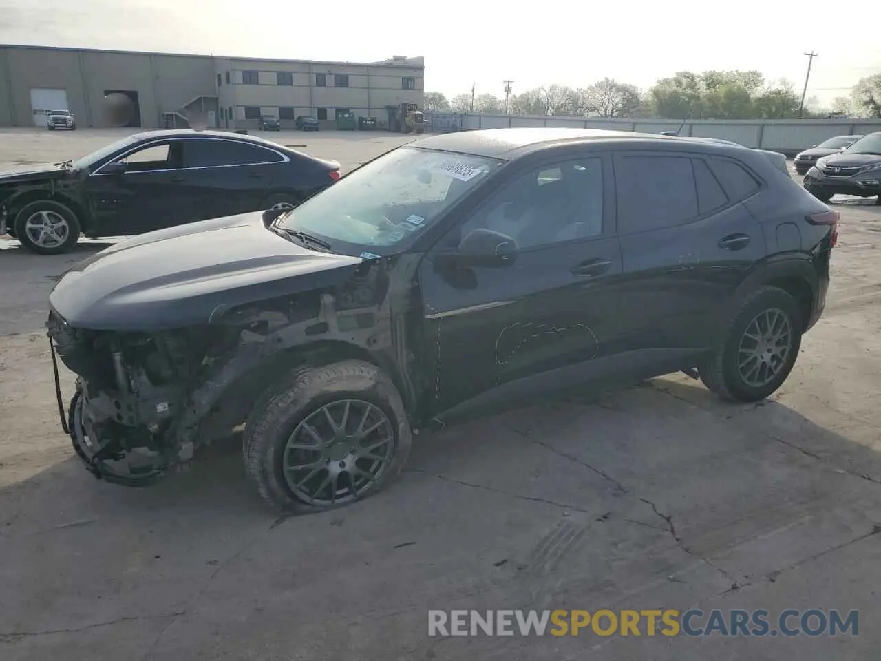 1 Photograph of a damaged car KL77LFE22RC054427 CHEVROLET TRAX 2024