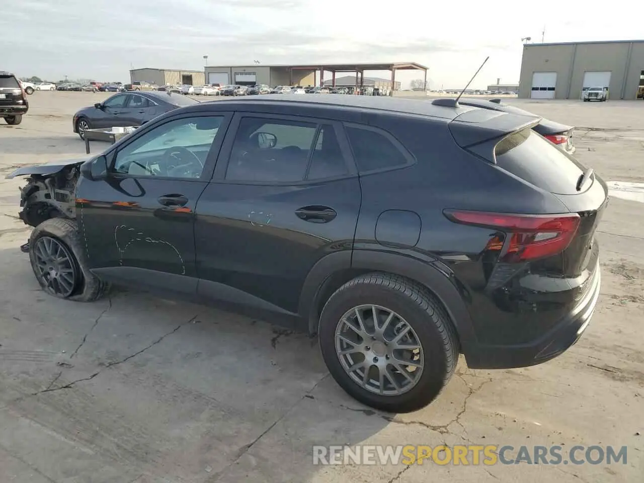 2 Photograph of a damaged car KL77LFE22RC054427 CHEVROLET TRAX 2024