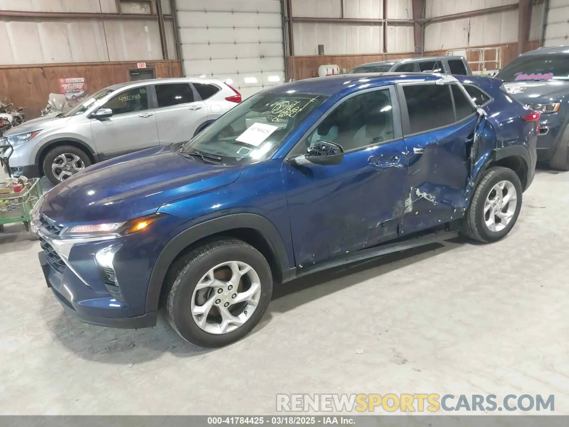 2 Photograph of a damaged car KL77LFE22RC100676 CHEVROLET TRAX 2024