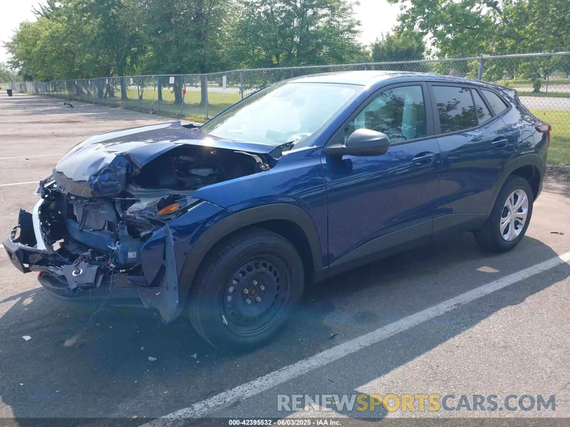 2 Photograph of a damaged car KL77LFE22RC154463 CHEVROLET TRAX 2024