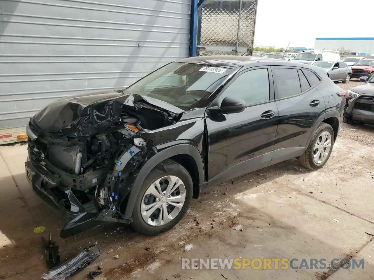 1 Photograph of a damaged car KL77LFE22RC163728 CHEVROLET TRAX 2024