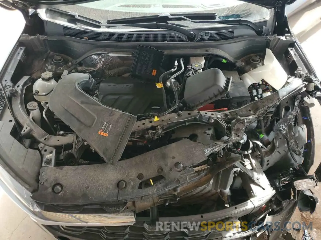 12 Photograph of a damaged car KL77LFE22RC163728 CHEVROLET TRAX 2024