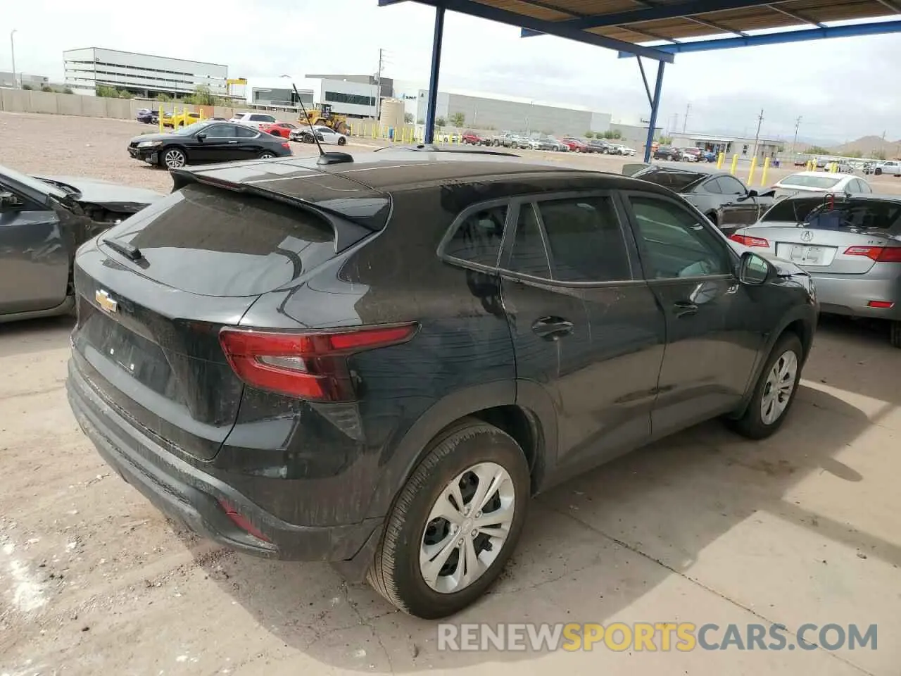 3 Photograph of a damaged car KL77LFE22RC163728 CHEVROLET TRAX 2024
