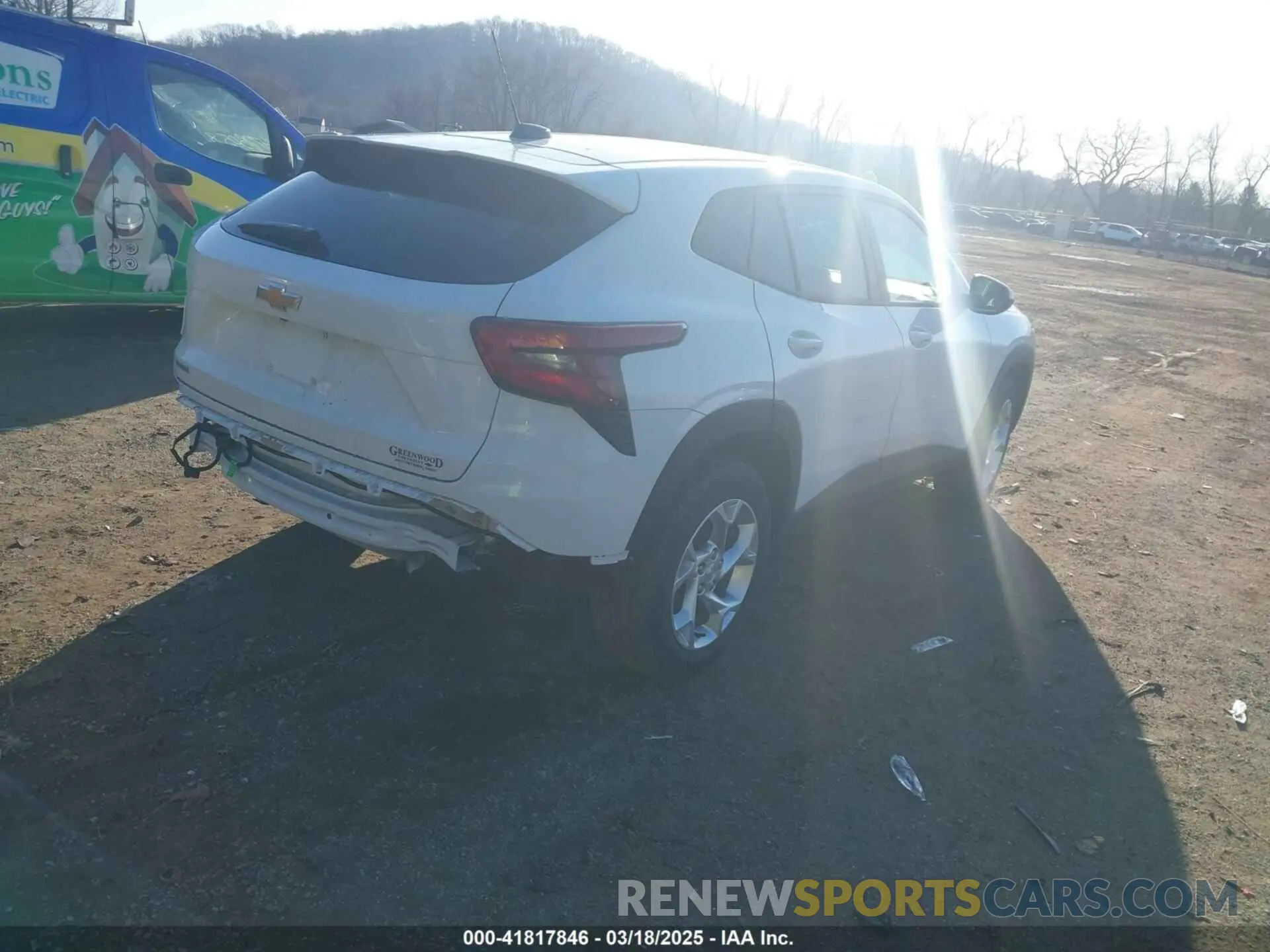 4 Photograph of a damaged car KL77LFE23RC062956 CHEVROLET TRAX 2024