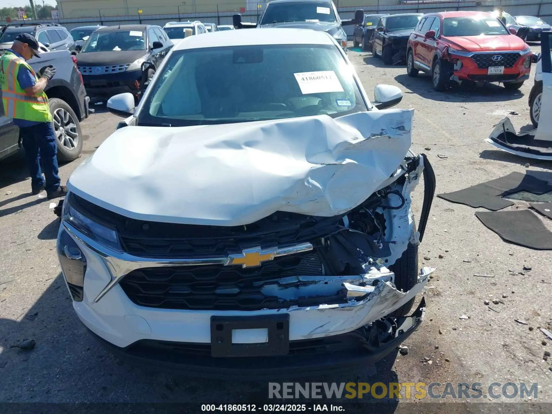 12 Photograph of a damaged car KL77LFE23RC101819 CHEVROLET TRAX 2024