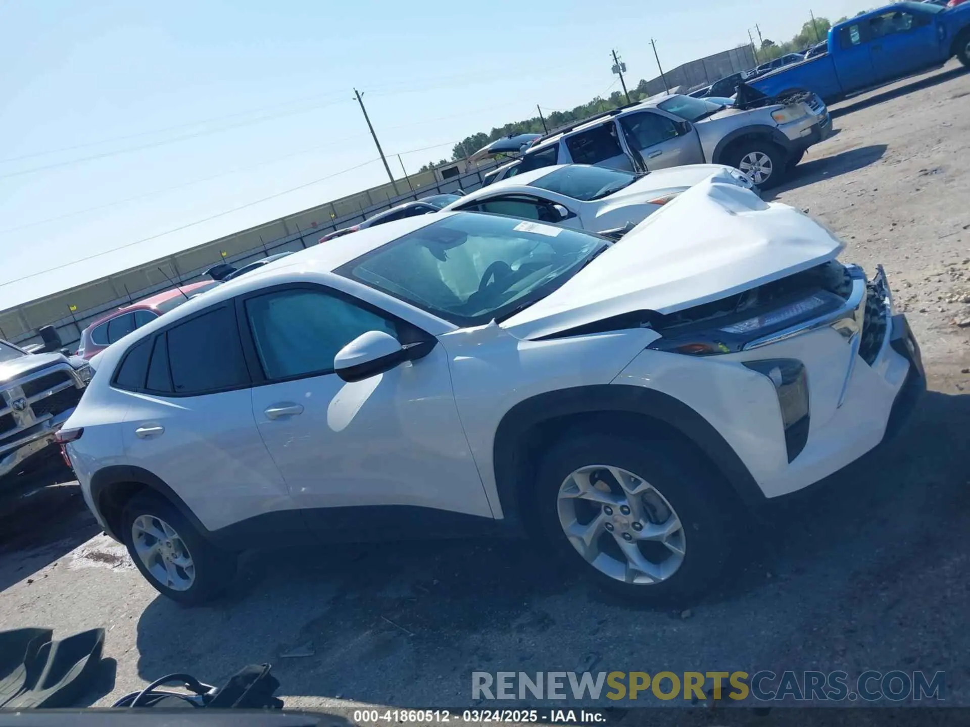 13 Photograph of a damaged car KL77LFE23RC101819 CHEVROLET TRAX 2024