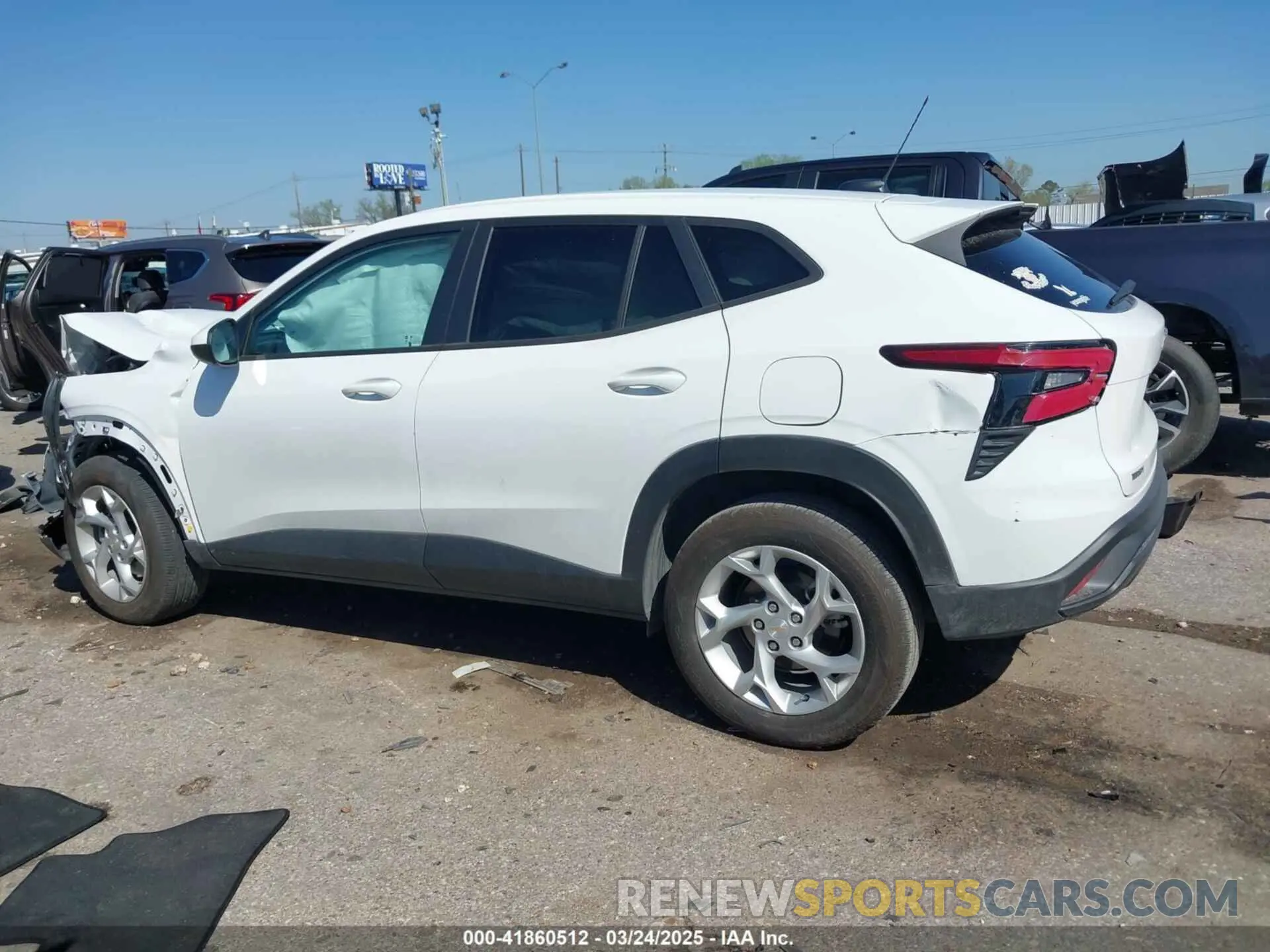 14 Photograph of a damaged car KL77LFE23RC101819 CHEVROLET TRAX 2024