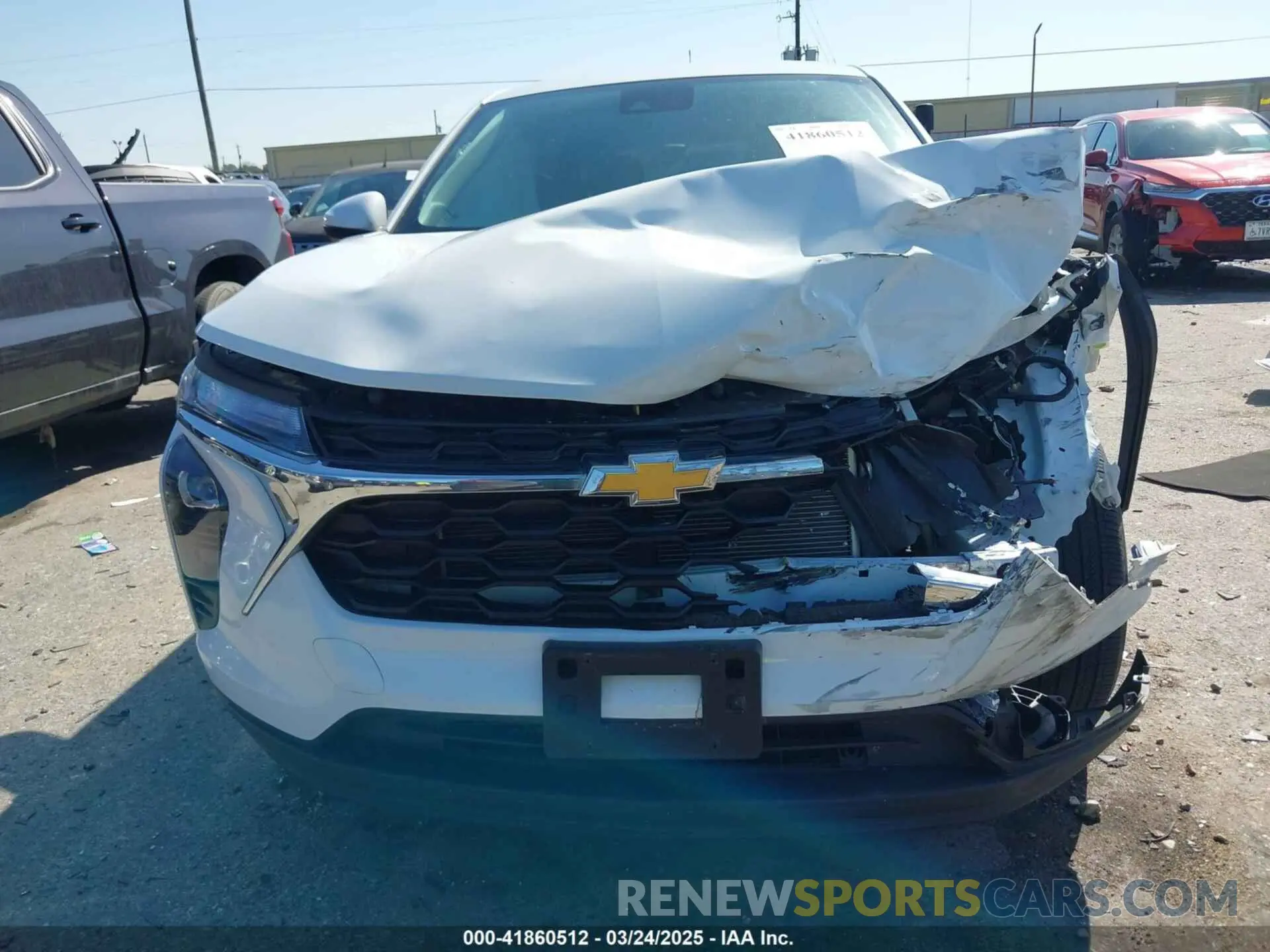6 Photograph of a damaged car KL77LFE23RC101819 CHEVROLET TRAX 2024