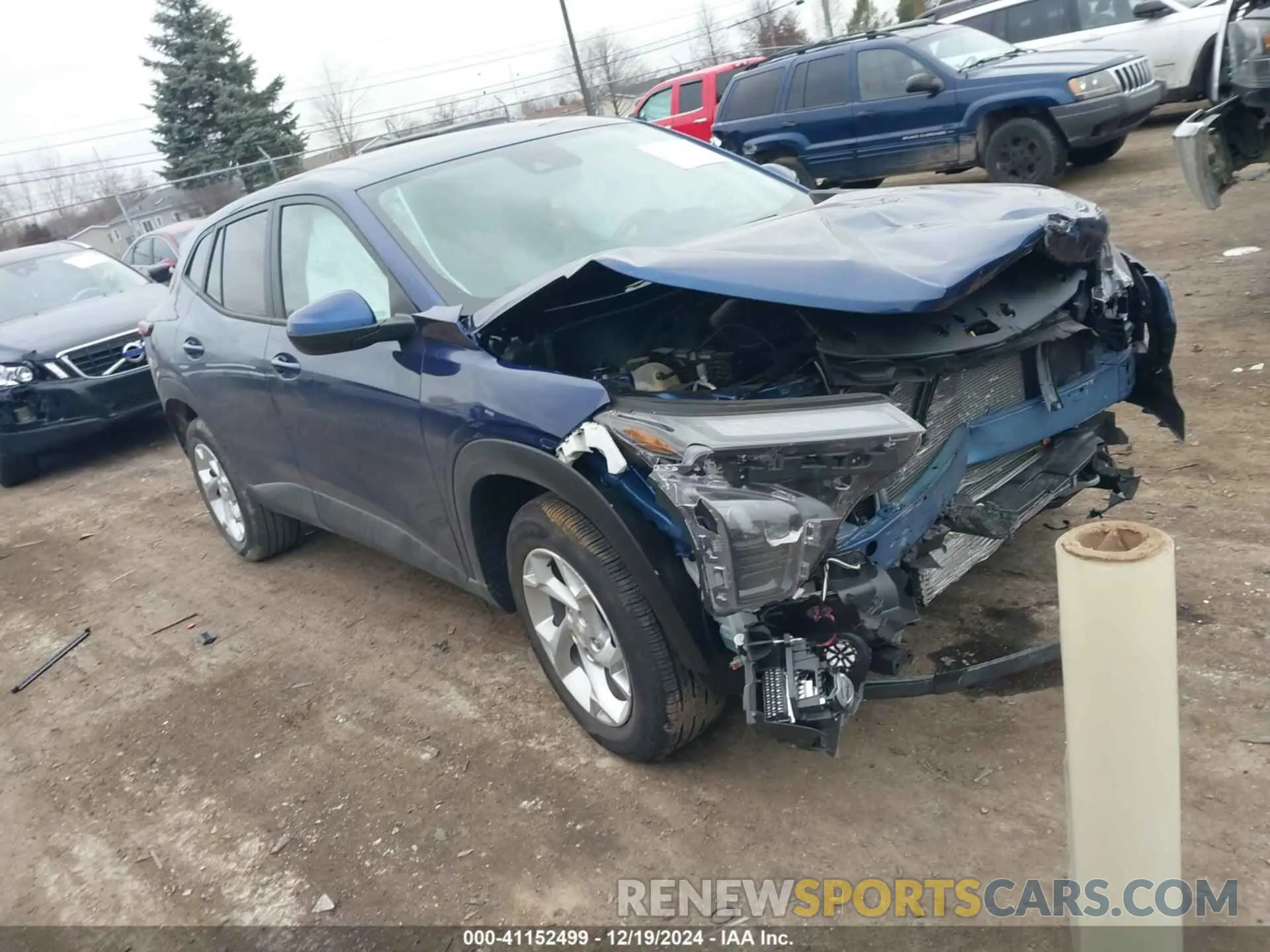 1 Photograph of a damaged car KL77LFE23RC109953 CHEVROLET TRAX 2024